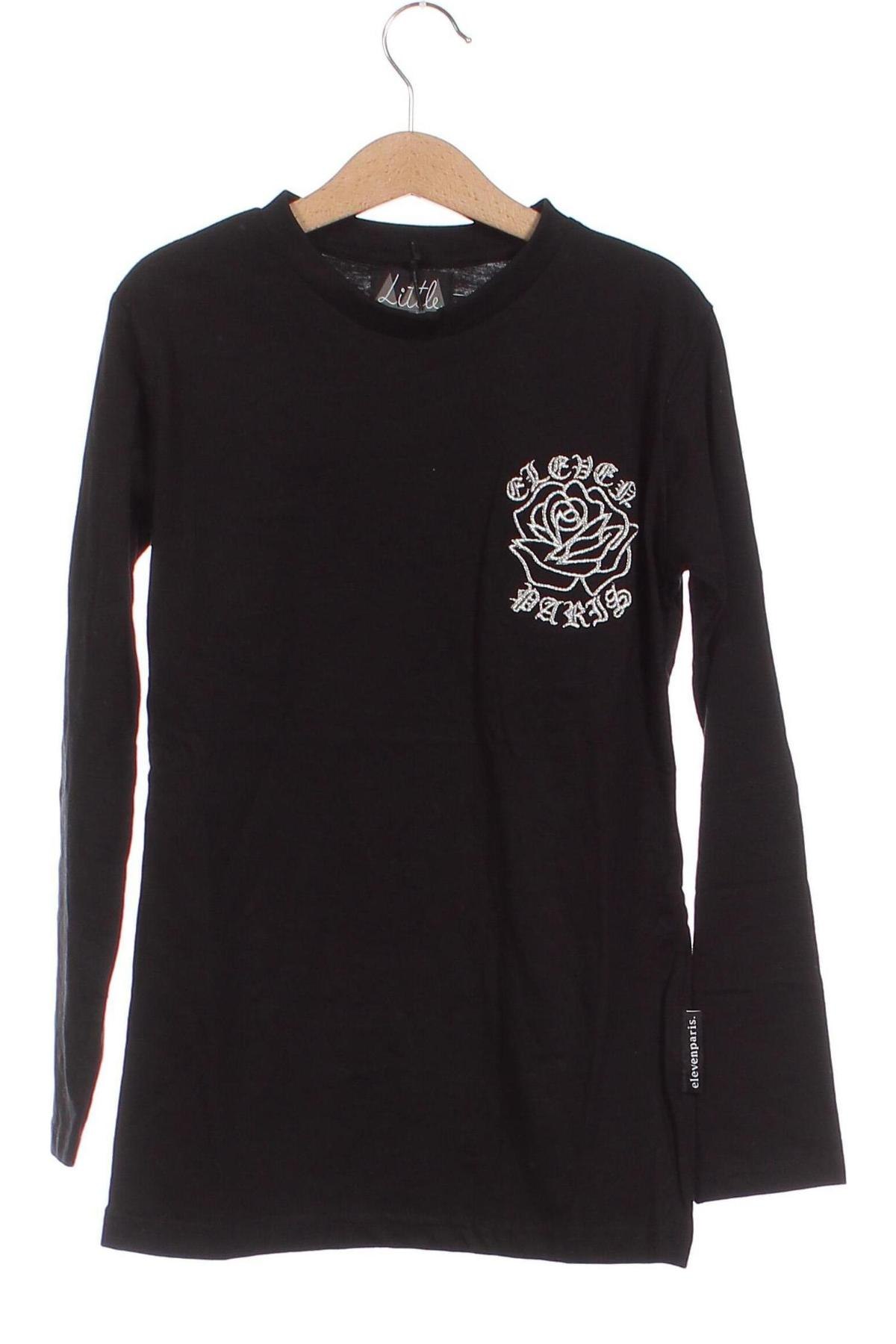 Детска блуза Eleven Paris, Размер 11-12y/ 152-158 см, Цвят Черен, Цена 40,29 лв.