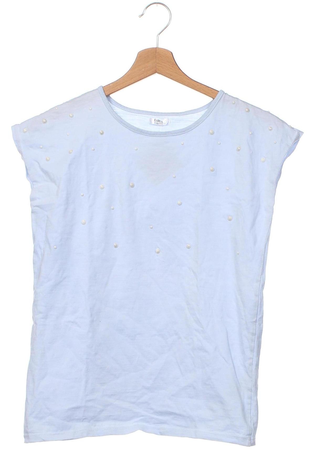 Kinder Shirt Girls, Größe 12-13y/ 158-164 cm, Farbe Blau, Preis € 12,83