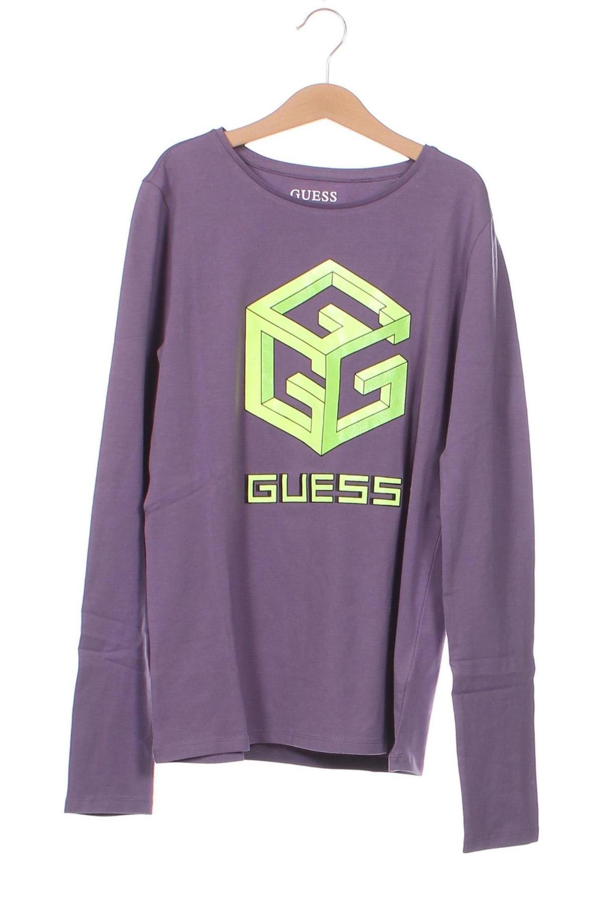 Детска блуза Guess, Размер 15-18y/ 170-176 см, Цвят Лилав, Цена 27,59 лв.