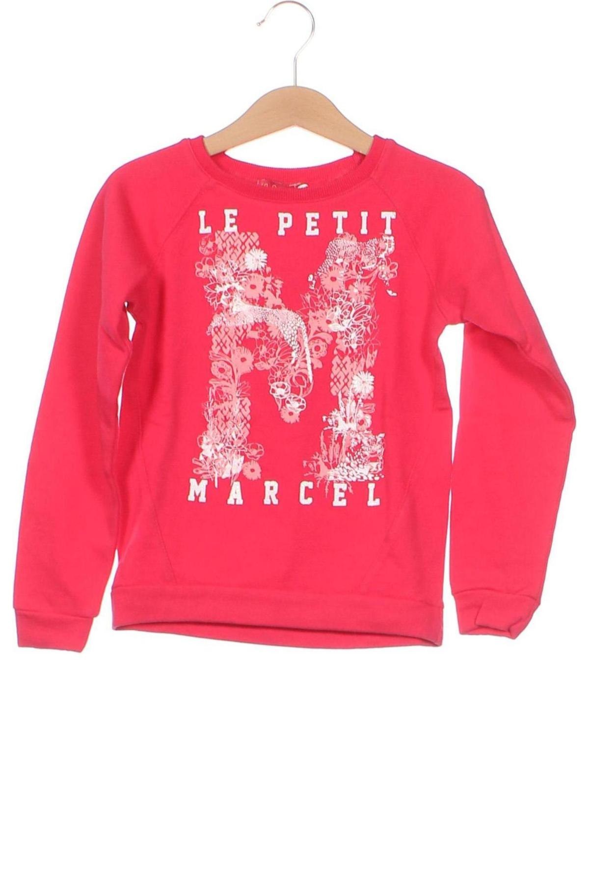 Dziecięca bluzka Le Petit Marcel, Rozmiar 5-6y/ 116-122 cm, Kolor Różowy, Cena 27,43 zł