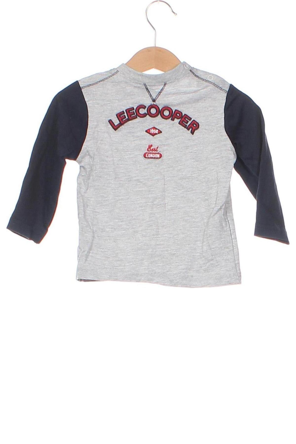 Dziecięca bluzka Lee Cooper, Rozmiar 9-12m/ 74-80 cm, Kolor Szary, Cena 24,95 zł