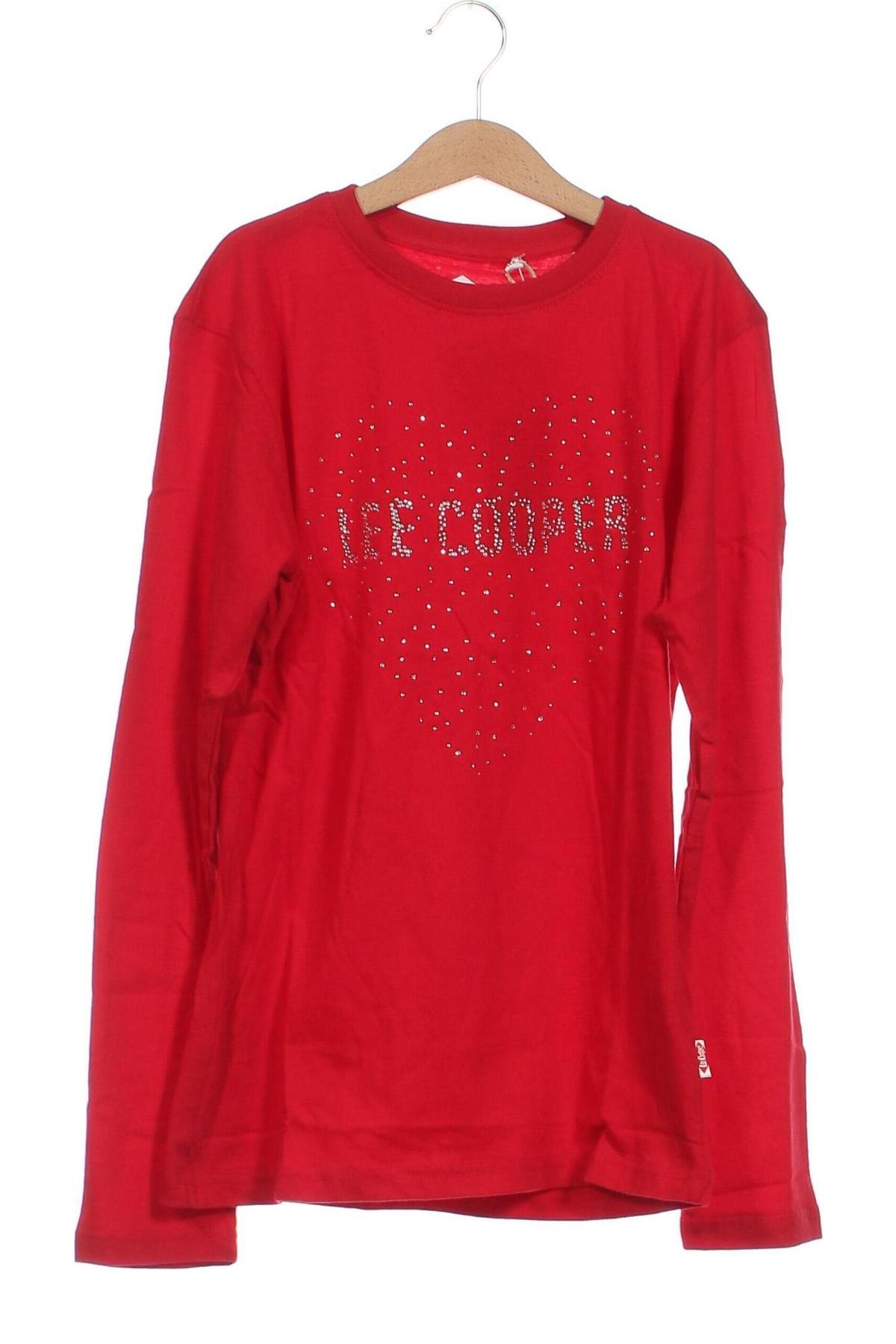 Детска блуза Lee Cooper, Размер 14-15y/ 168-170 см, Цвят Червен, Цена 10,29 лв.