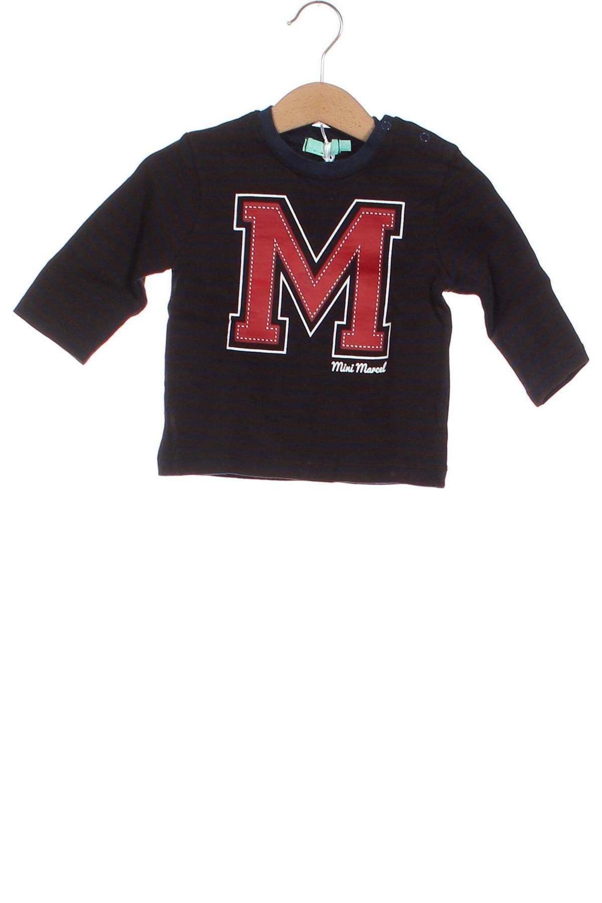 Детска блуза Little Marcel, Размер 6-9m/ 68-74 см, Цвят Син, Цена 11,27 лв.