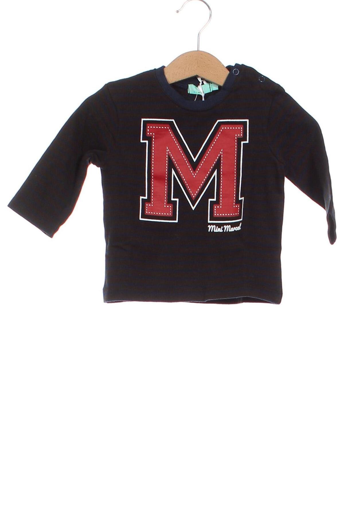 Детска блуза Mini Marcel, Размер 9-12m/ 74-80 см, Цвят Многоцветен, Цена 8,19 лв.