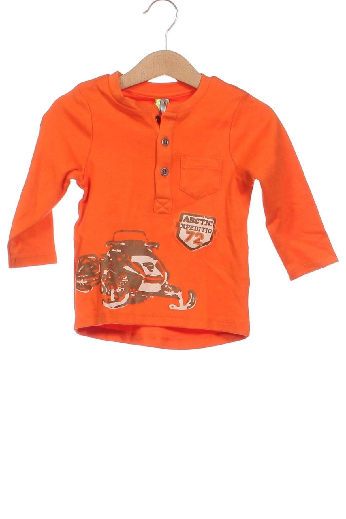 Παιδική μπλούζα Orchestra, Μέγεθος 9-12m/ 74-80 εκ., Χρώμα Πορτοκαλί, Τιμή 5,63 €