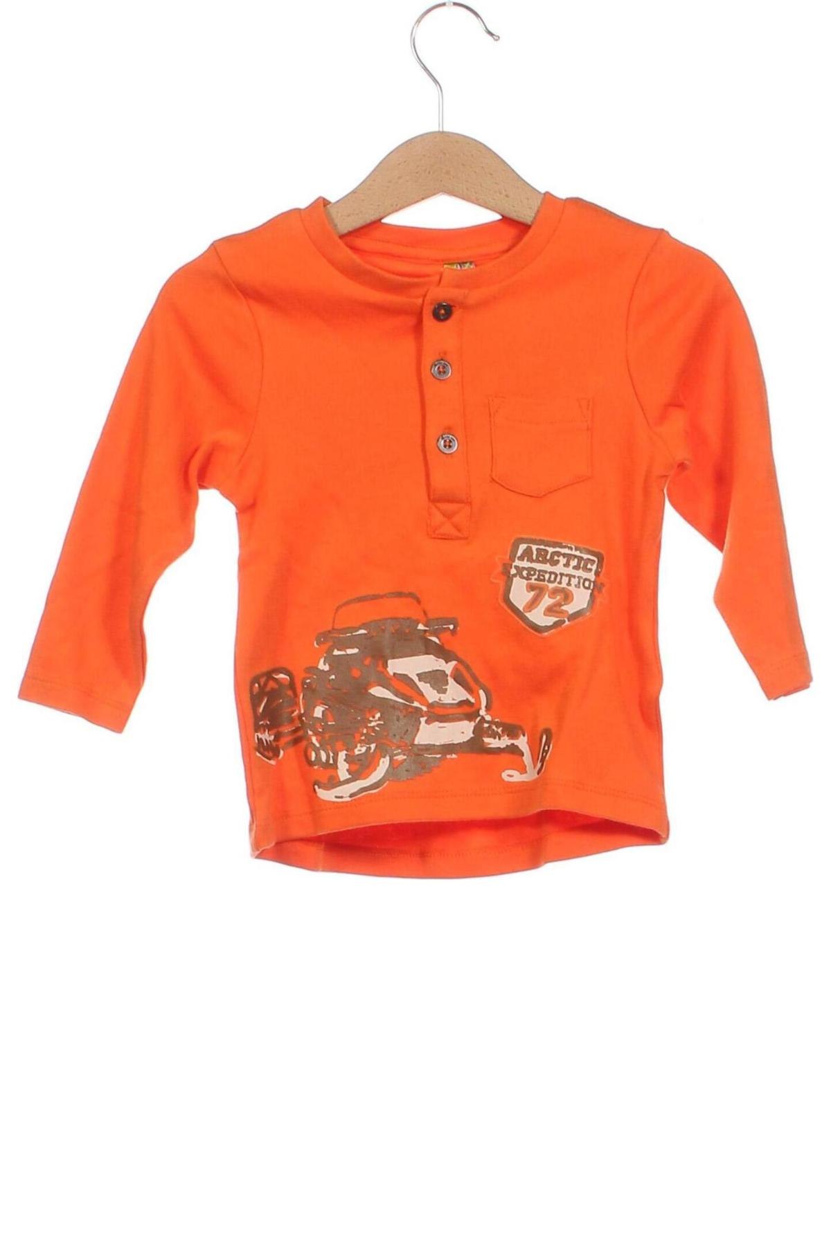 Παιδική μπλούζα Orchestra, Μέγεθος 9-12m/ 74-80 εκ., Χρώμα Πορτοκαλί, Τιμή 5,23 €