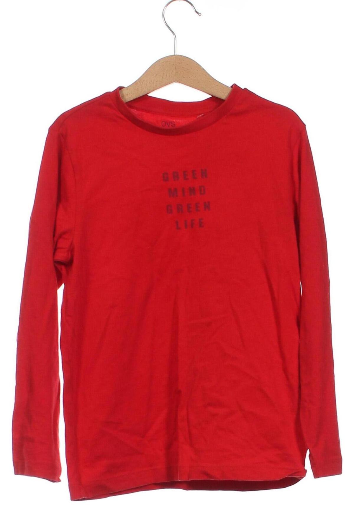 Kinder Shirt Oviesse, Größe 5-6y/ 116-122 cm, Farbe Rot, Preis 3,68 €