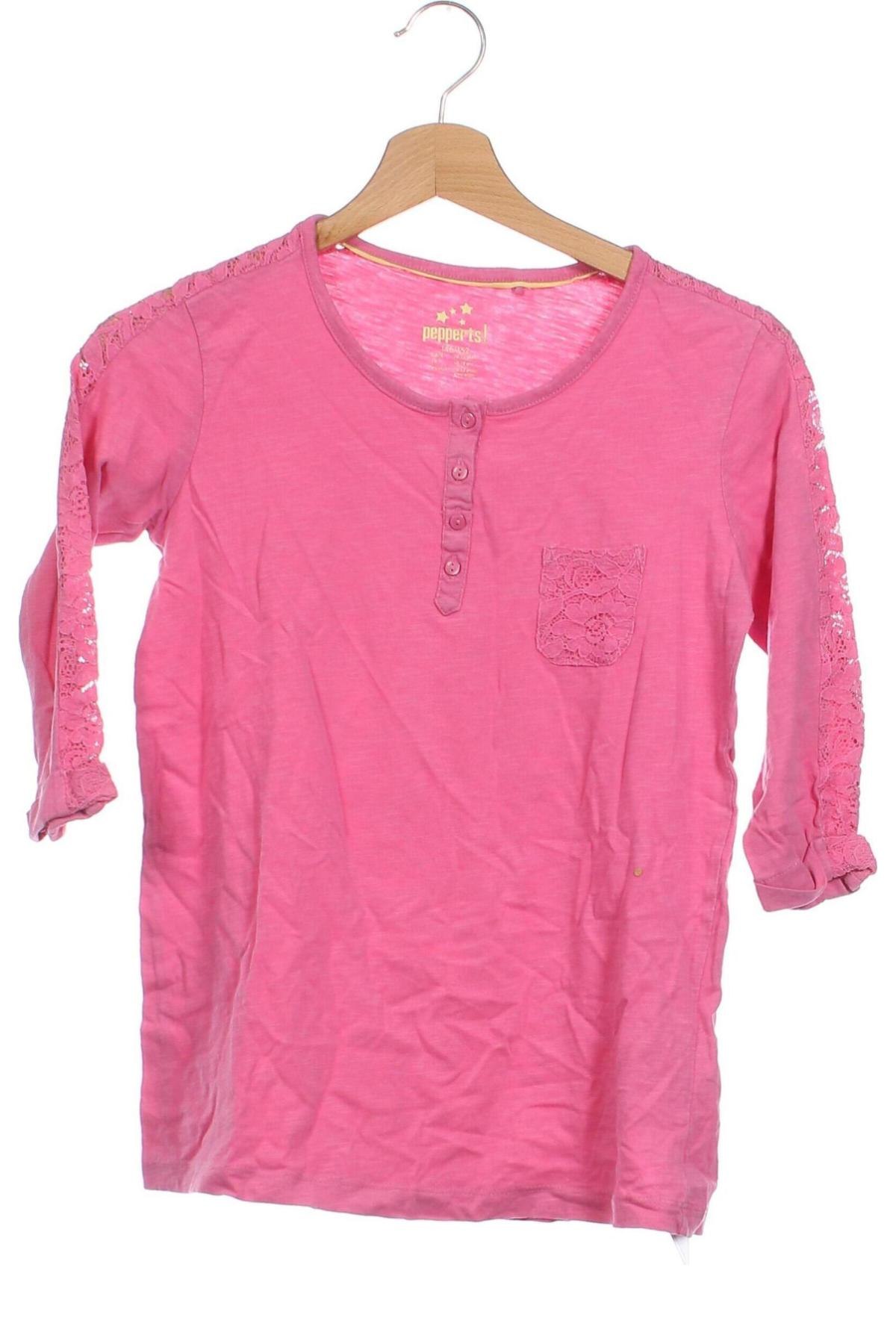 Kinder Shirt Pepperts!, Größe 10-11y/ 146-152 cm, Farbe Rosa, Preis 12,28 €