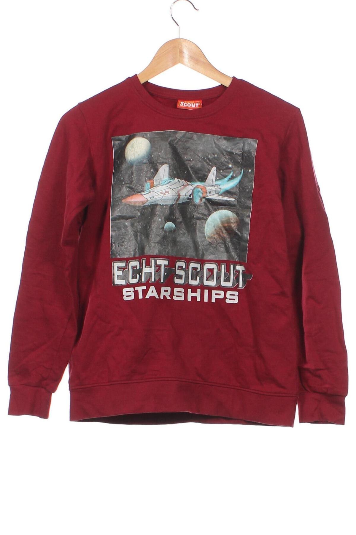 Kinder Shirt Scout, Größe 13-14y/ 164-168 cm, Farbe Rot, Preis 4,52 €