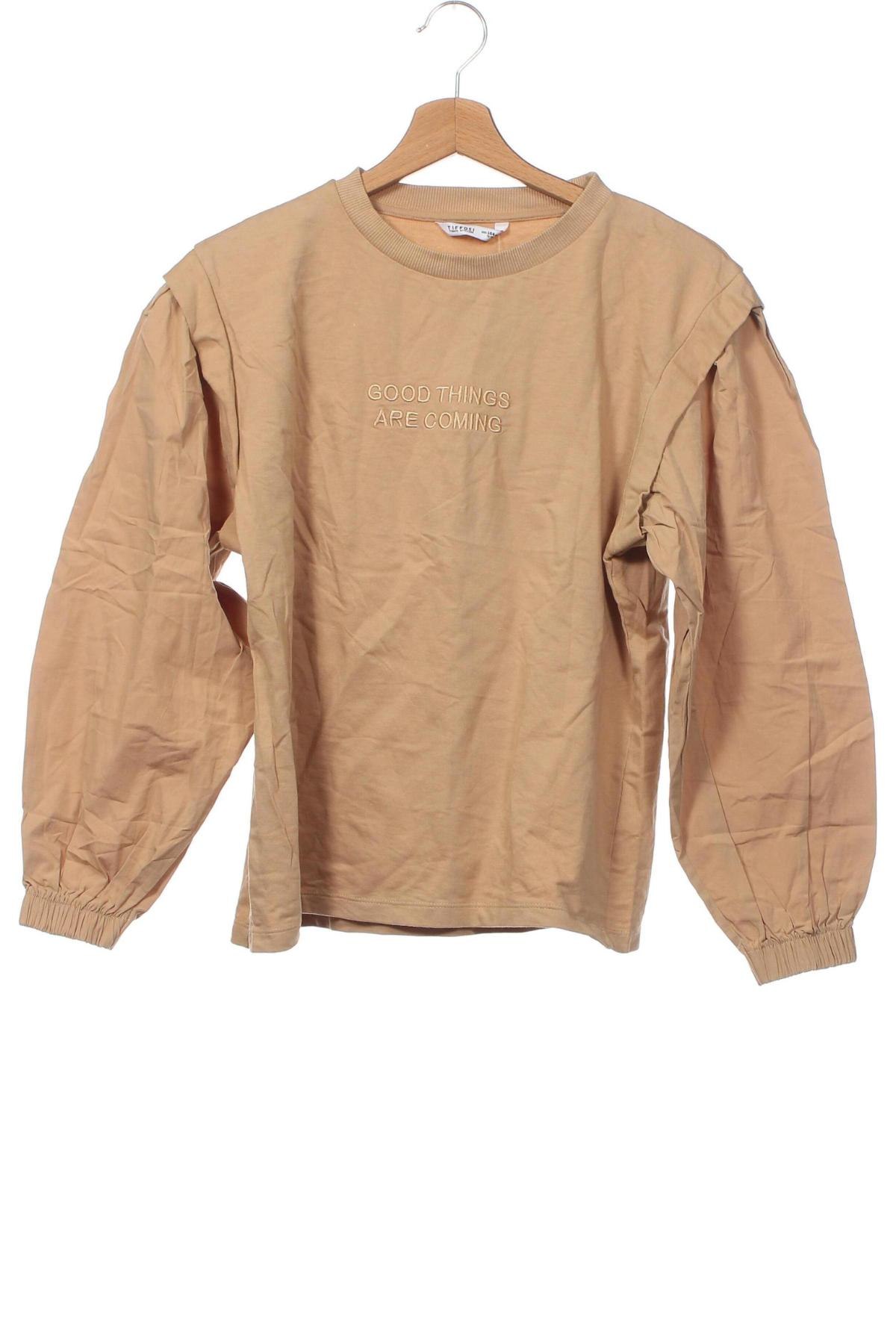 Kinder Shirt Tiffosi, Größe 13-14y/ 164-168 cm, Farbe Beige, Preis € 3,06