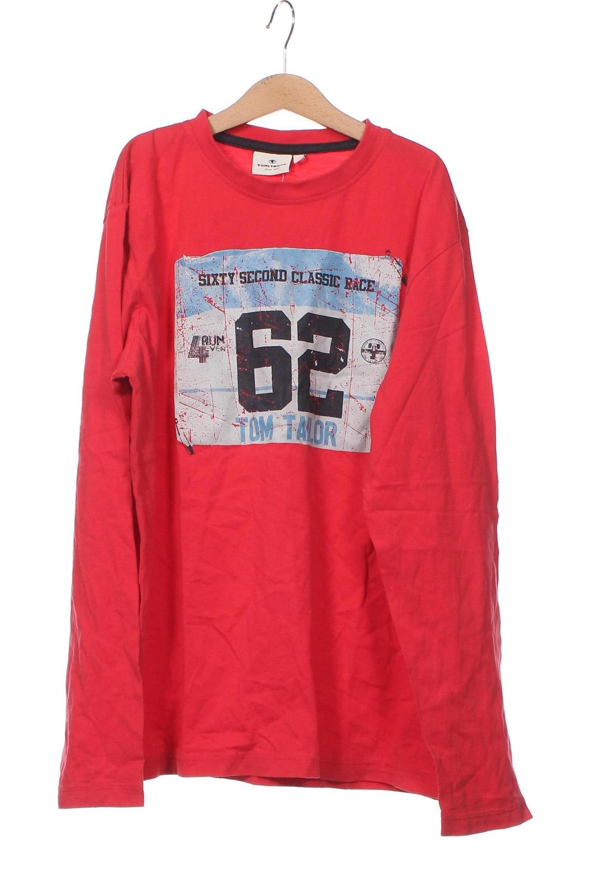 Kinder Shirt Tom Tailor, Größe 15-18y/ 170-176 cm, Farbe Rot, Preis € 3,99