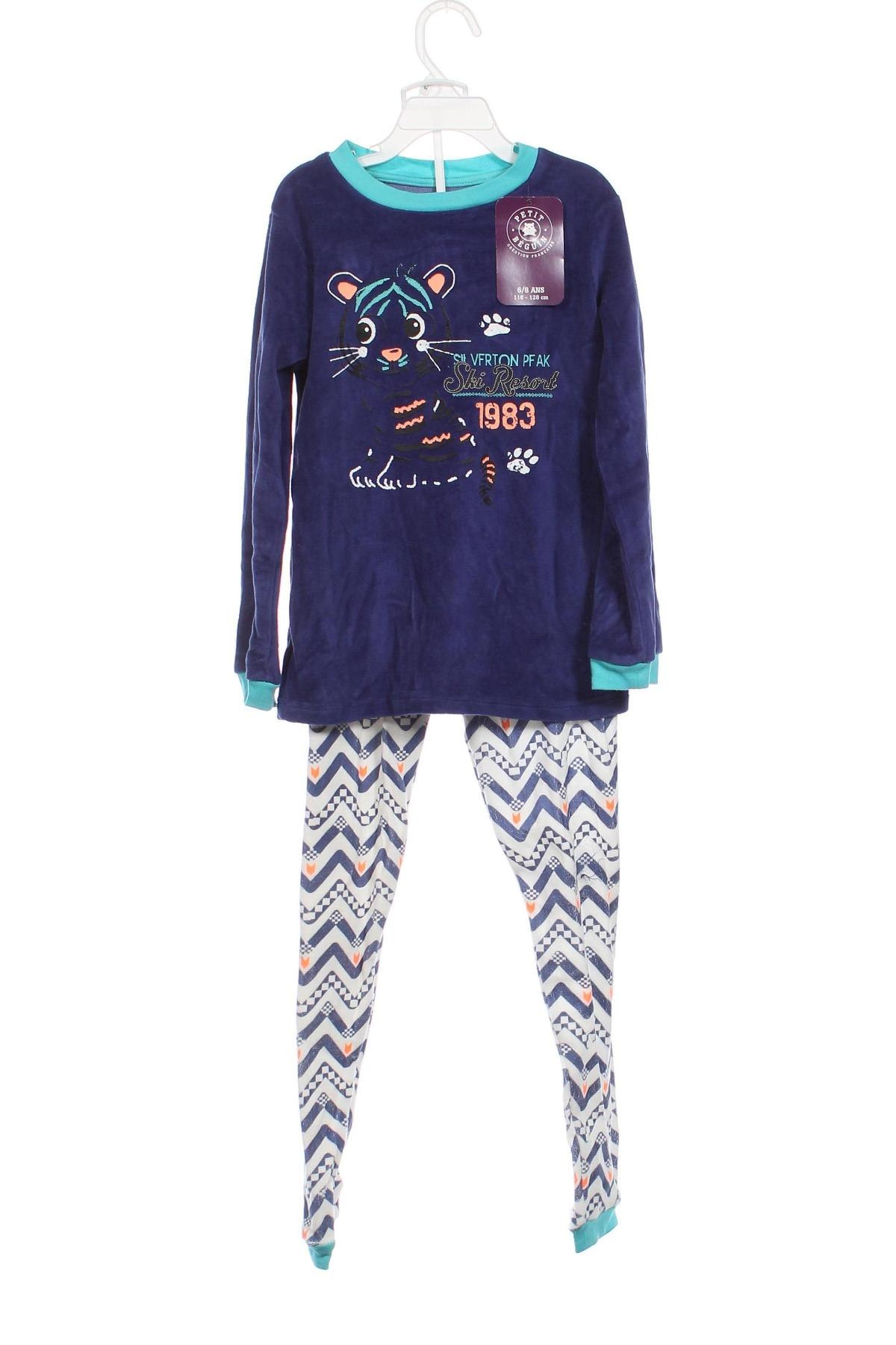 Kinder Pyjama  Petit Bateau, Größe 5-6y/ 116-122 cm, Farbe Mehrfarbig, Preis 17,64 €