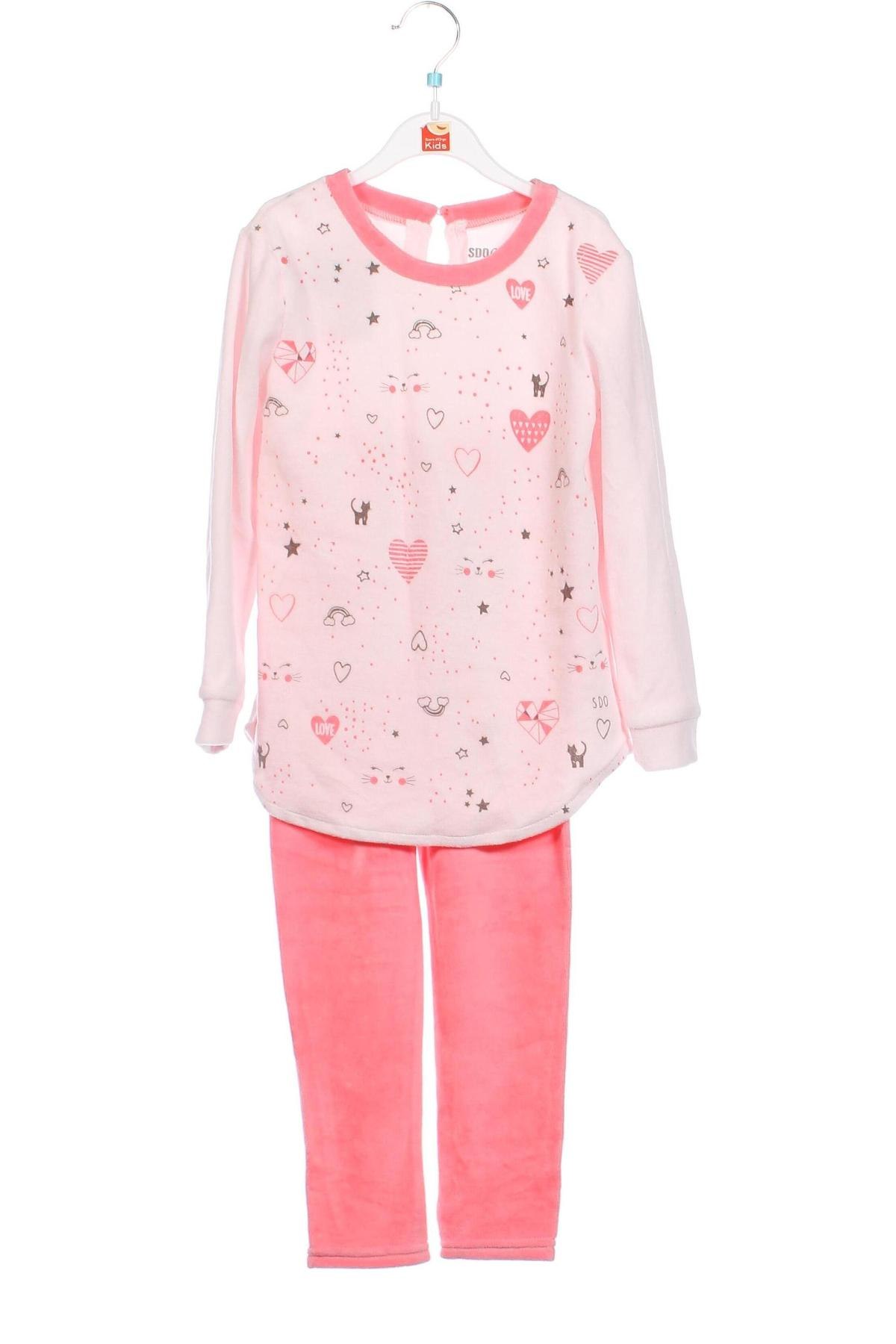 Kinder Pyjama  Sucre d'Orge, Größe 4-5y/ 110-116 cm, Farbe Rosa, Preis 25,26 €