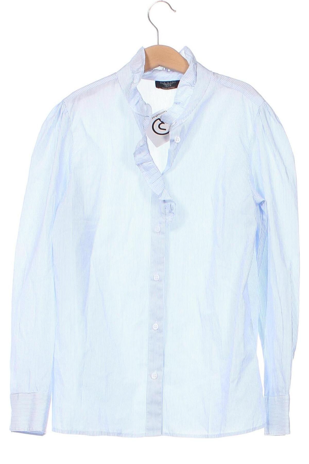 Детска риза Dal Lago, Размер 11-12y/ 152-158 см, Цвят Син, Цена 7,22 лв.