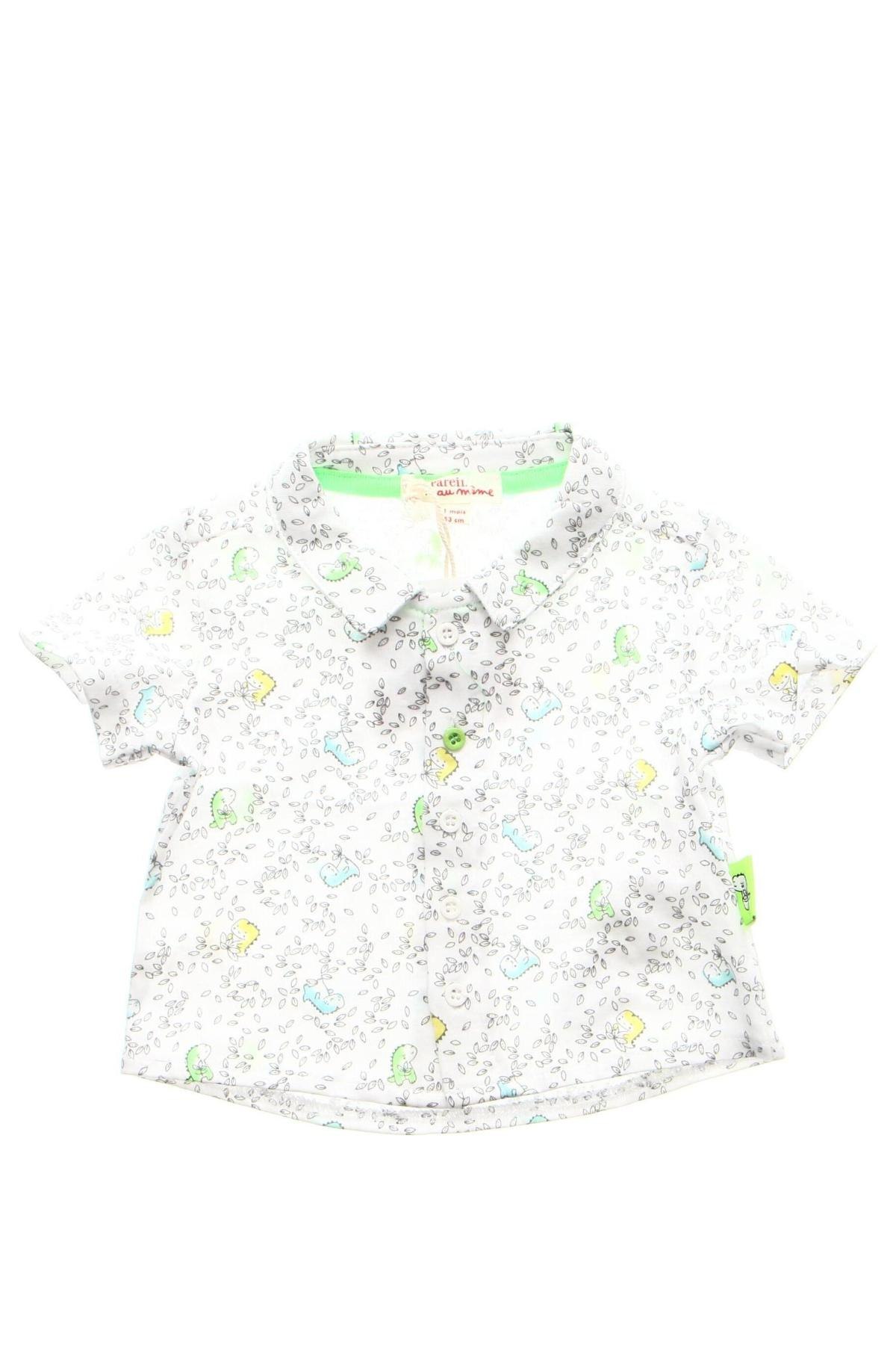 Детска риза Du Pareil Au Meme, Размер 1-2m/ 50-56 см, Цвят Бял, Цена 7,84 лв.