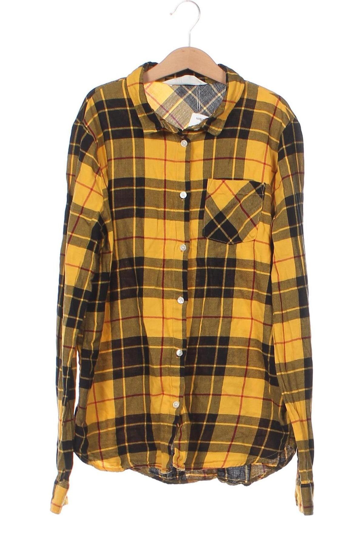 Kinderhemd H&M, Größe 13-14y/ 164-168 cm, Farbe Mehrfarbig, Preis 14,61 €