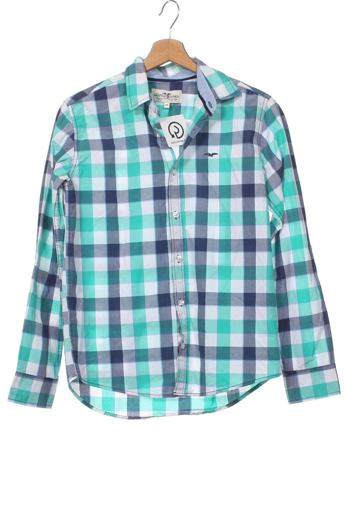Παιδικό πουκάμισο Hampton Republic, Μέγεθος 12-13y/ 158-164 εκ., Χρώμα Πολύχρωμο, Τιμή 11,75 €