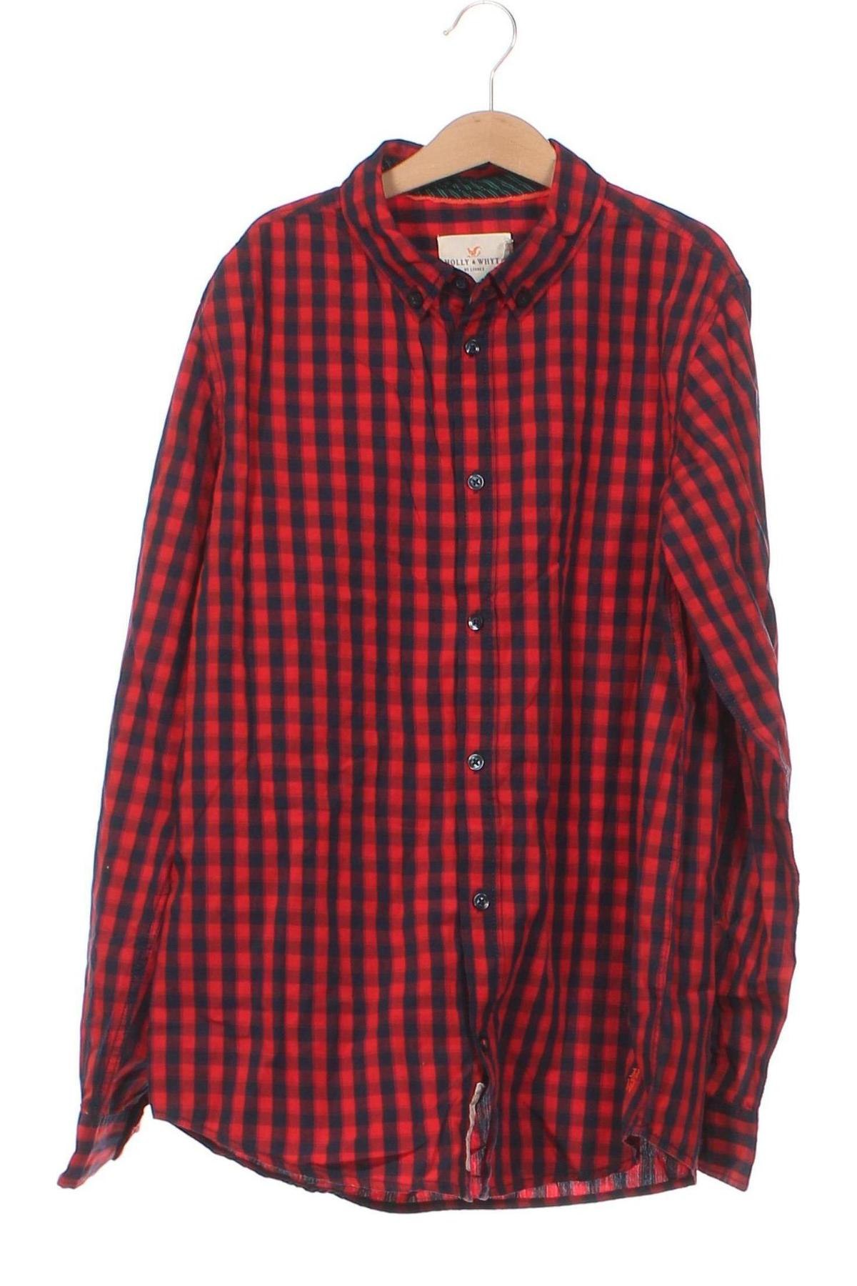 Παιδικό πουκάμισο Holly & Whyte By Lindex, Μέγεθος 13-14y/ 164-168 εκ., Χρώμα Πολύχρωμο, Τιμή 3,67 €