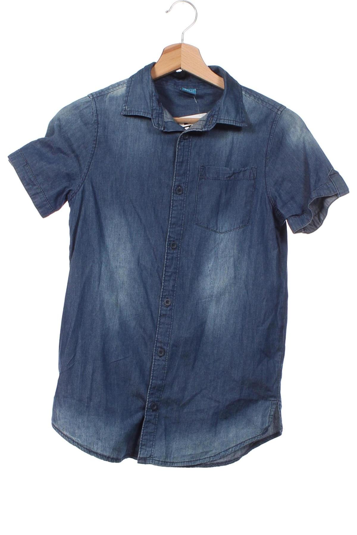 Kinderhemd Y.F.K., Größe 10-11y/ 146-152 cm, Farbe Blau, Preis 4,09 €