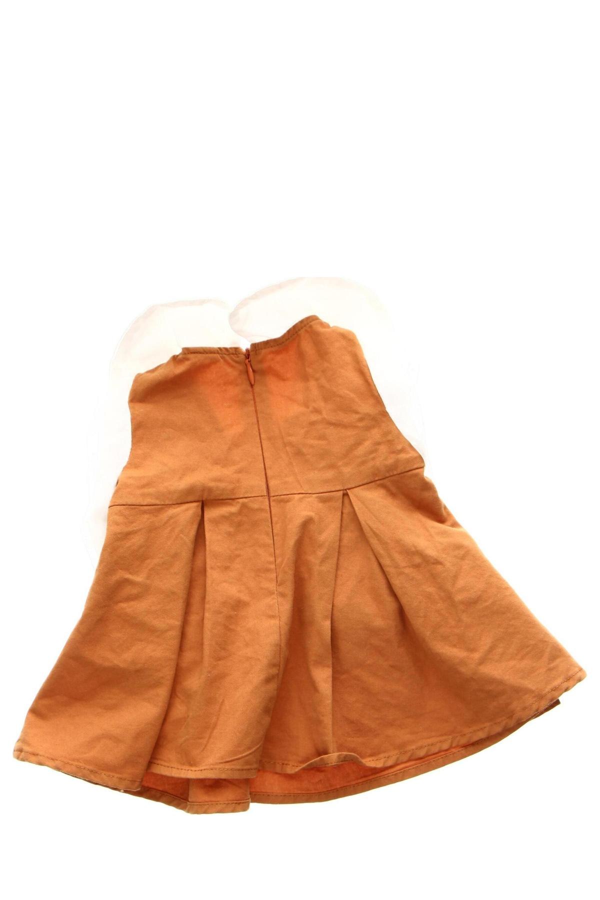 Dziecięca sukienka, Rozmiar 0-1m/ 50 cm, Kolor Brązowy, Cena 73,89 zł