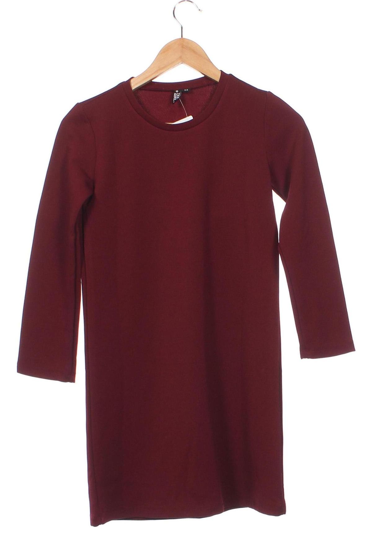 Kinderkleid, Größe 12-13y/ 158-164 cm, Farbe Rot, Preis 3,62 €