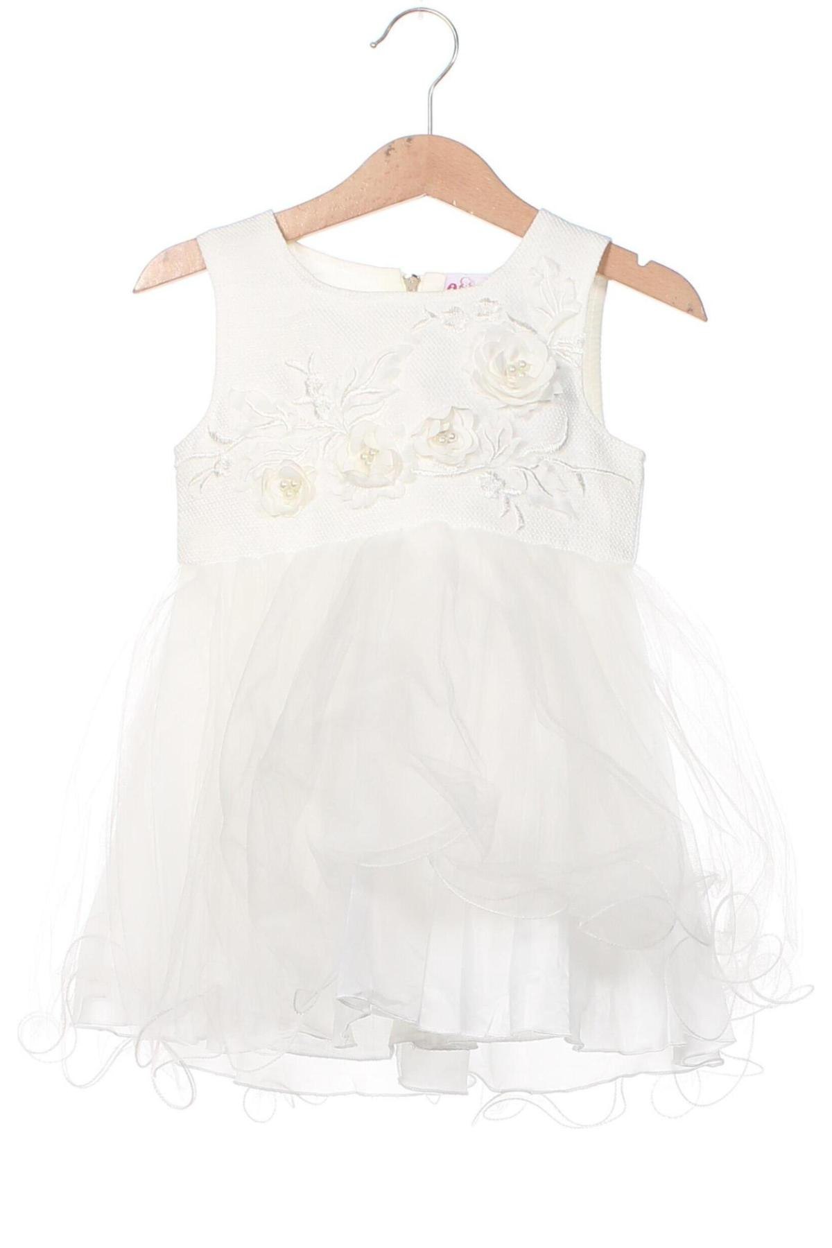 Dětské šaty , Velikost 2-3y/ 98-104 cm, Barva Bílá, Cena  565,00 Kč
