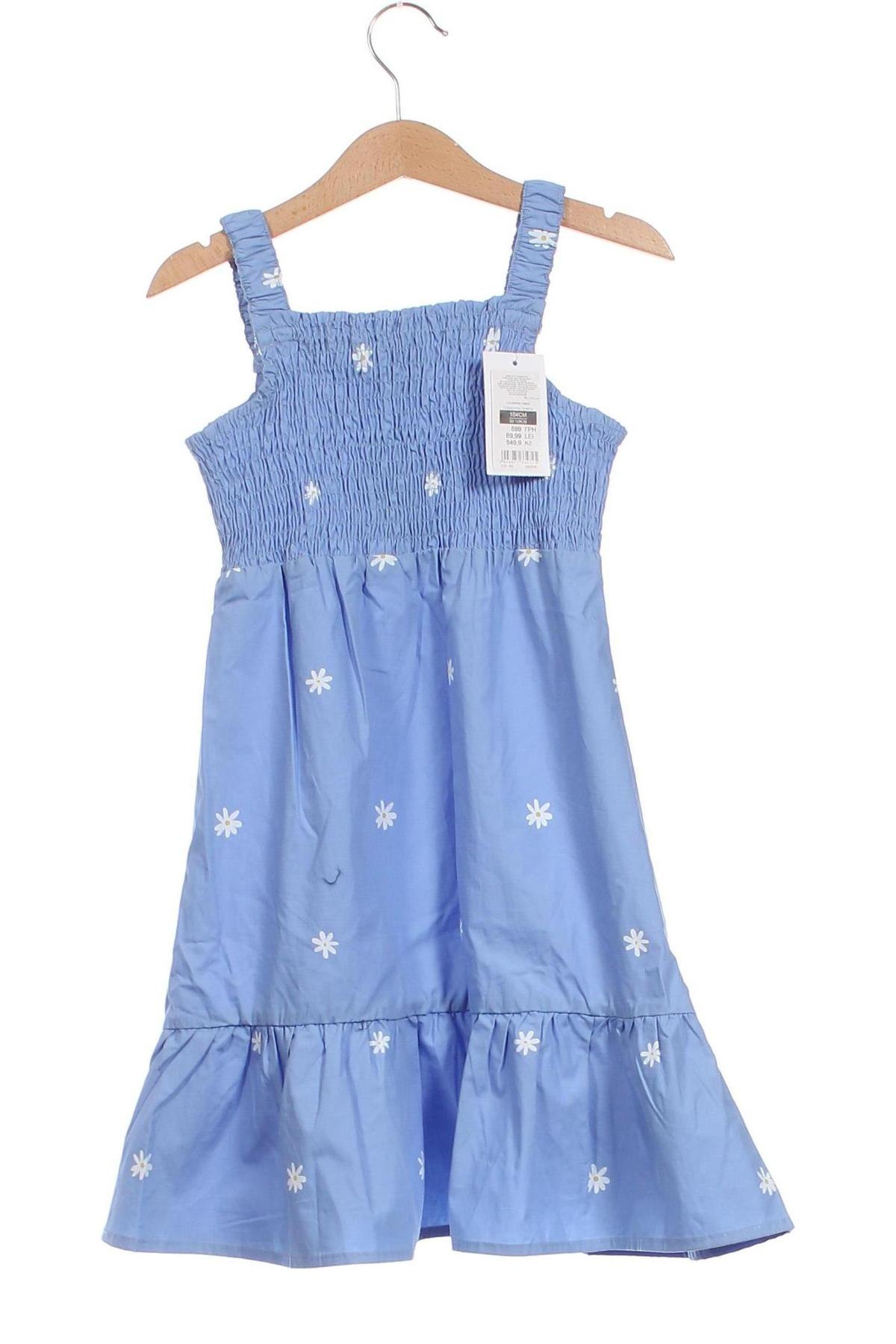 Dziecięca sukienka Coolclub, Rozmiar 2-3y/ 98-104 cm, Kolor Niebieski, Cena 130,61 zł