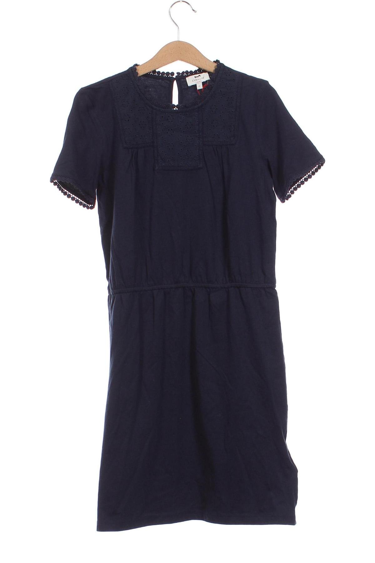 Παιδικό φόρεμα Cyrillus, Μέγεθος 11-12y/ 152-158 εκ., Χρώμα Μπλέ, Τιμή 61,34 €