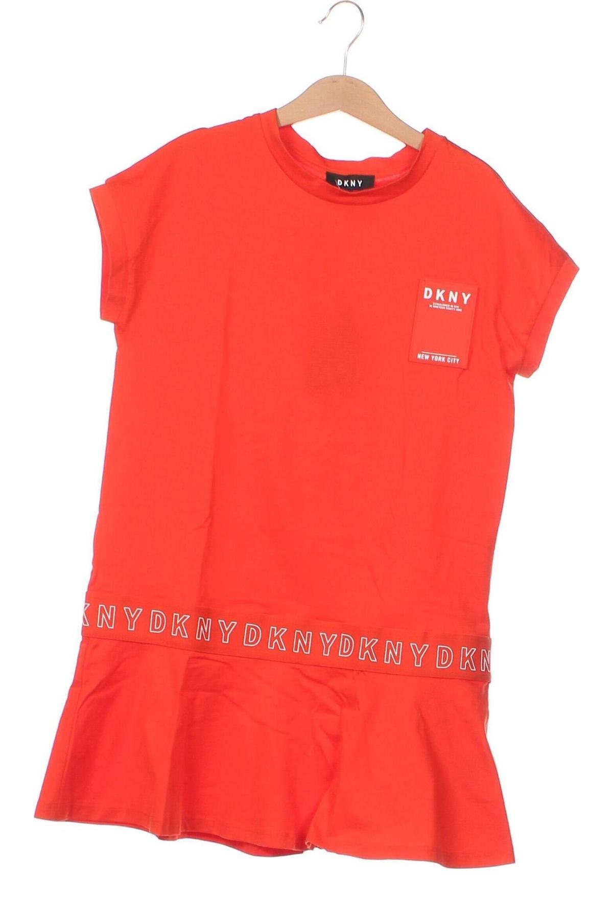 Παιδικό φόρεμα DKNY, Μέγεθος 9-10y/ 140-146 εκ., Χρώμα Κόκκινο, Τιμή 71,65 €