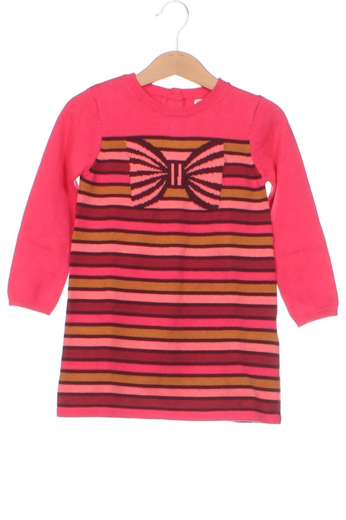 Детска рокля Du Pareil Au Meme, Размер 2-3y/ 98-104 см, Цвят Розов, Цена 25,60 лв.