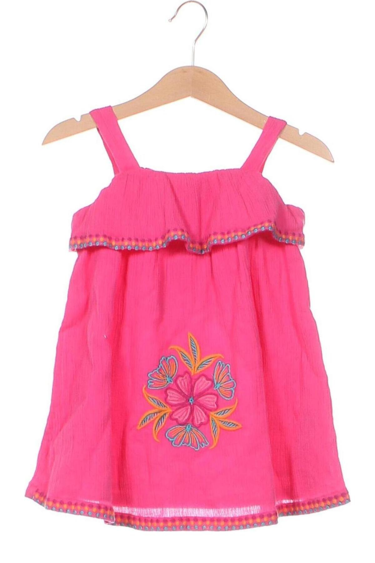Dětské šaty  Du Pareil Au Meme, Velikost 9-12m/ 74-80 cm, Barva Růžová, Cena  160,00 Kč