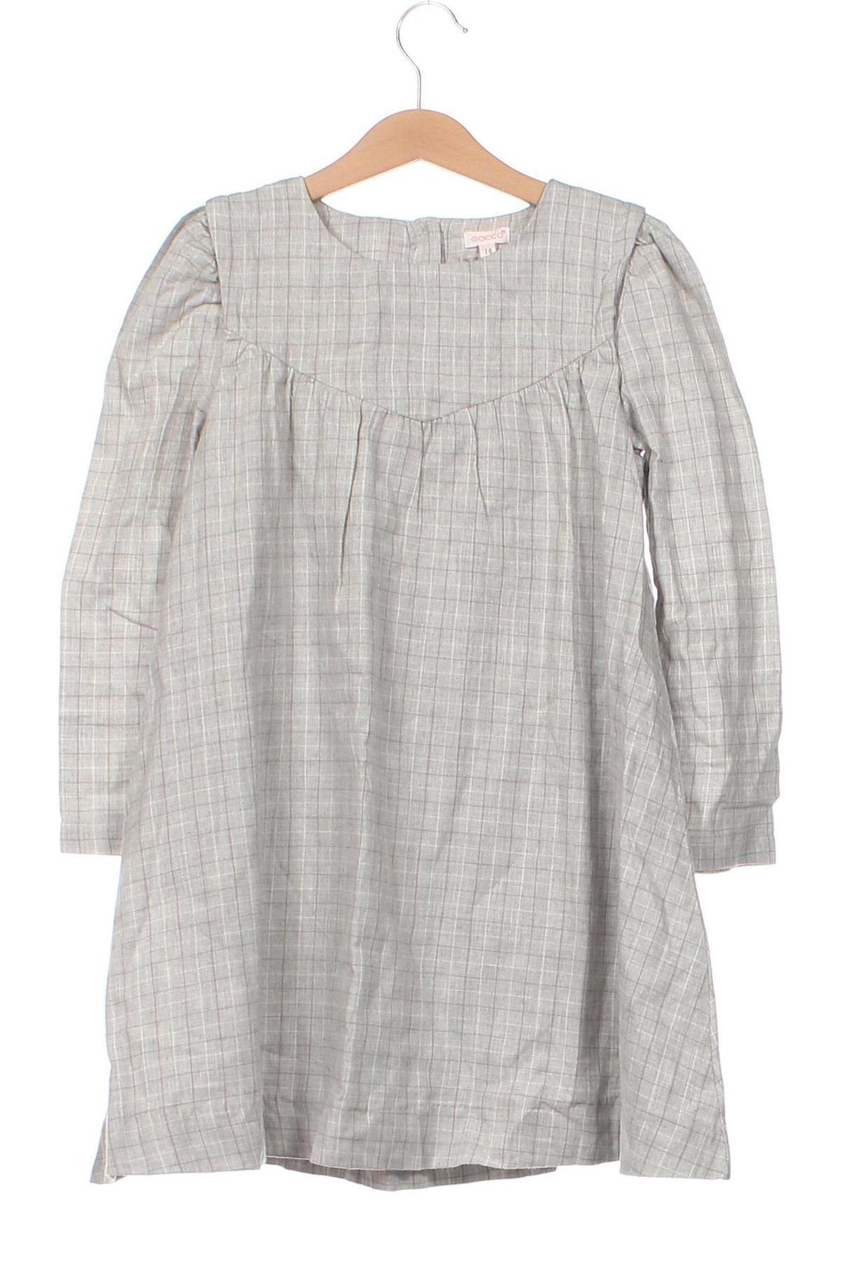 Kinderkleid Gocco, Größe 7-8y/ 128-134 cm, Farbe Grau, Preis 11,82 €