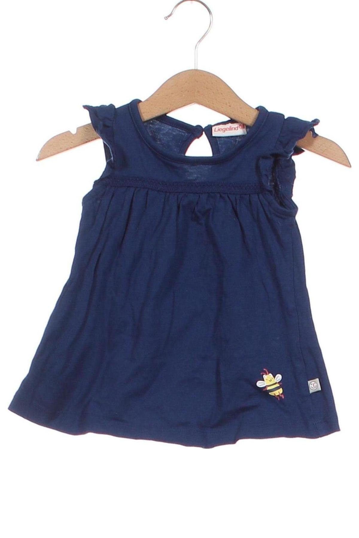 Детска рокля Liegelind, Размер 3-6m/ 62-68 см, Цвят Син, Цена 10,95 лв.