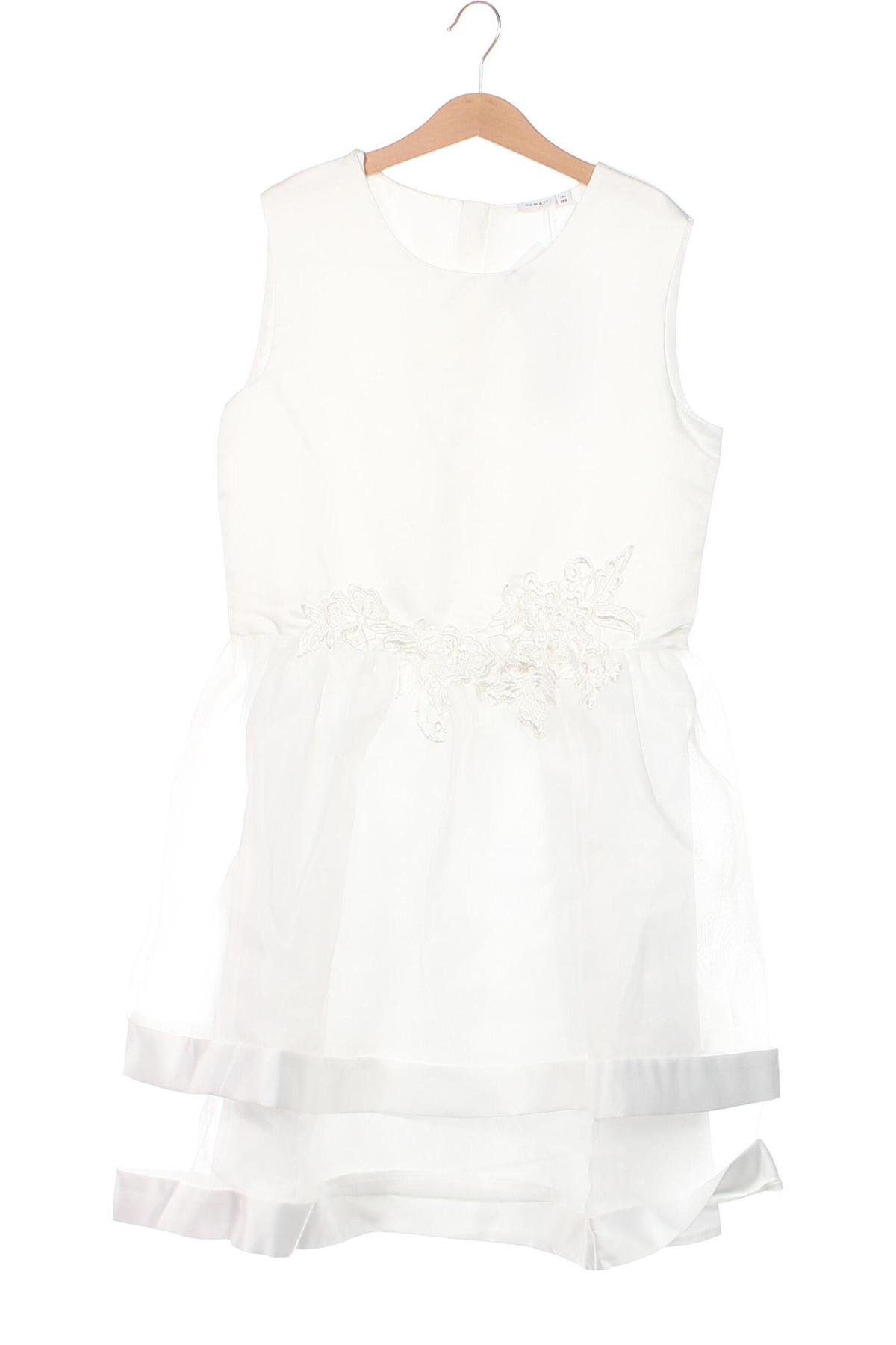 Kinderkleid Name It, Größe 12-13y/ 158-164 cm, Farbe Weiß, Preis 40,72 €