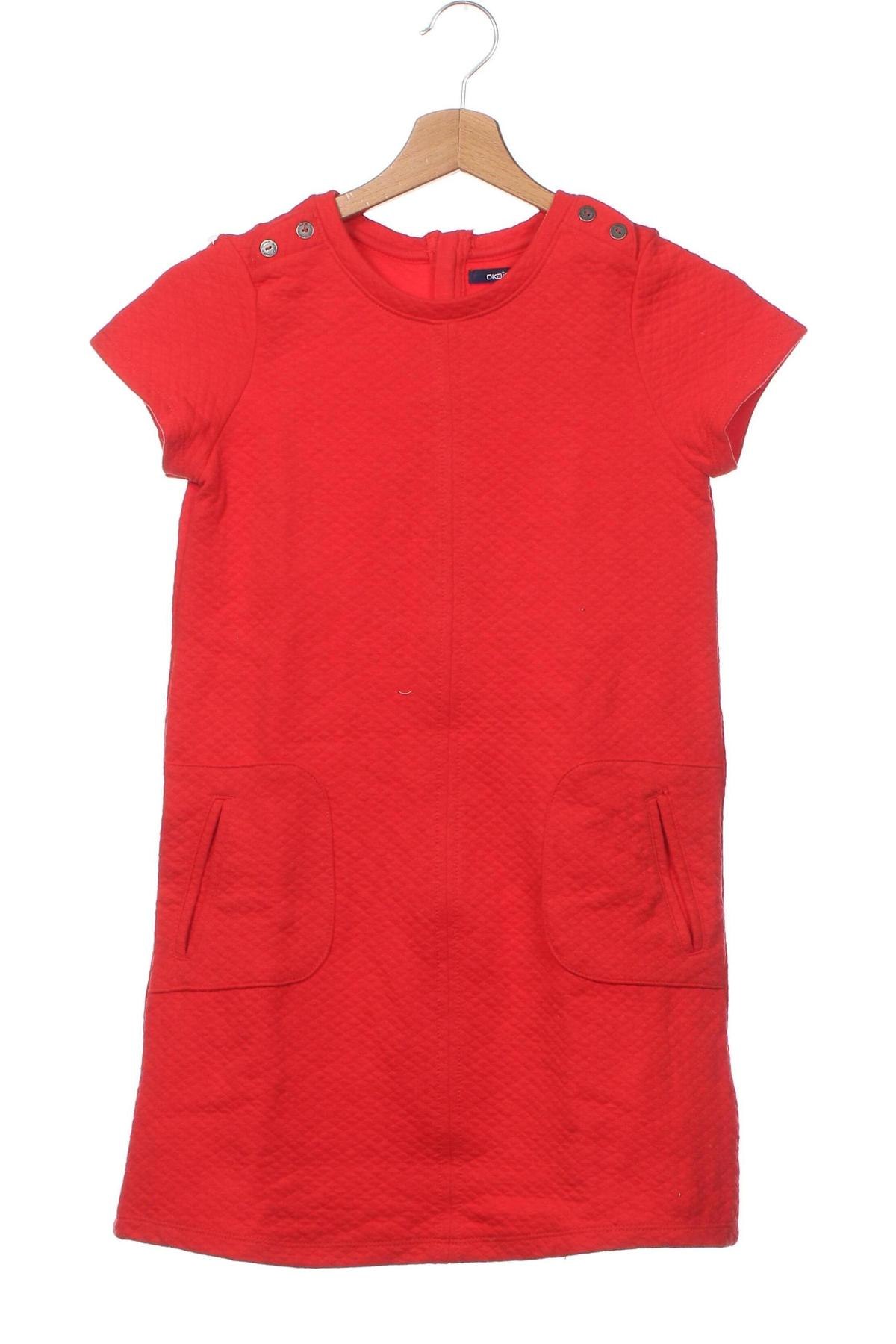 Rochie pentru copii Okaidi, Mărime 9-10y/ 140-146 cm, Culoare Roșu, Preț 115,79 Lei