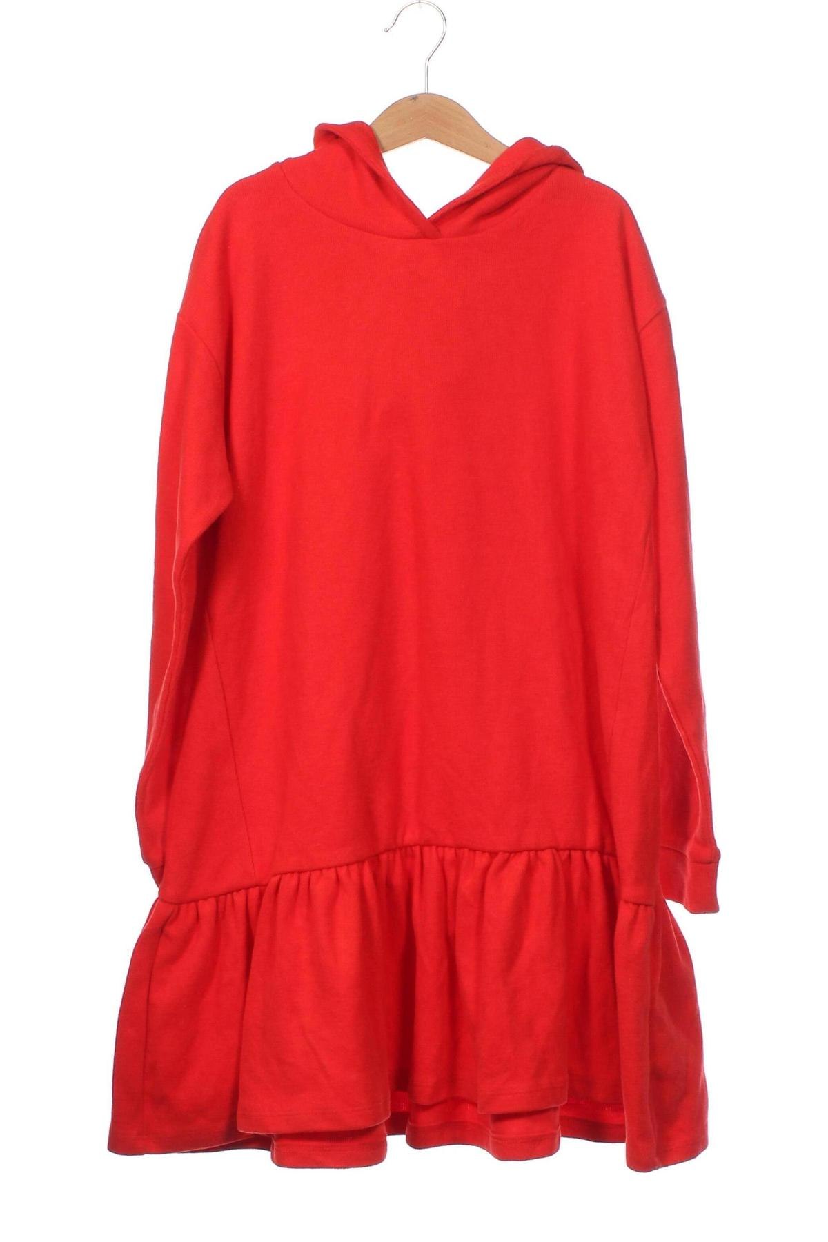 Детска рокля Zara, Размер 11-12y/ 152-158 см, Цвят Червен, Цена 30,97 лв.