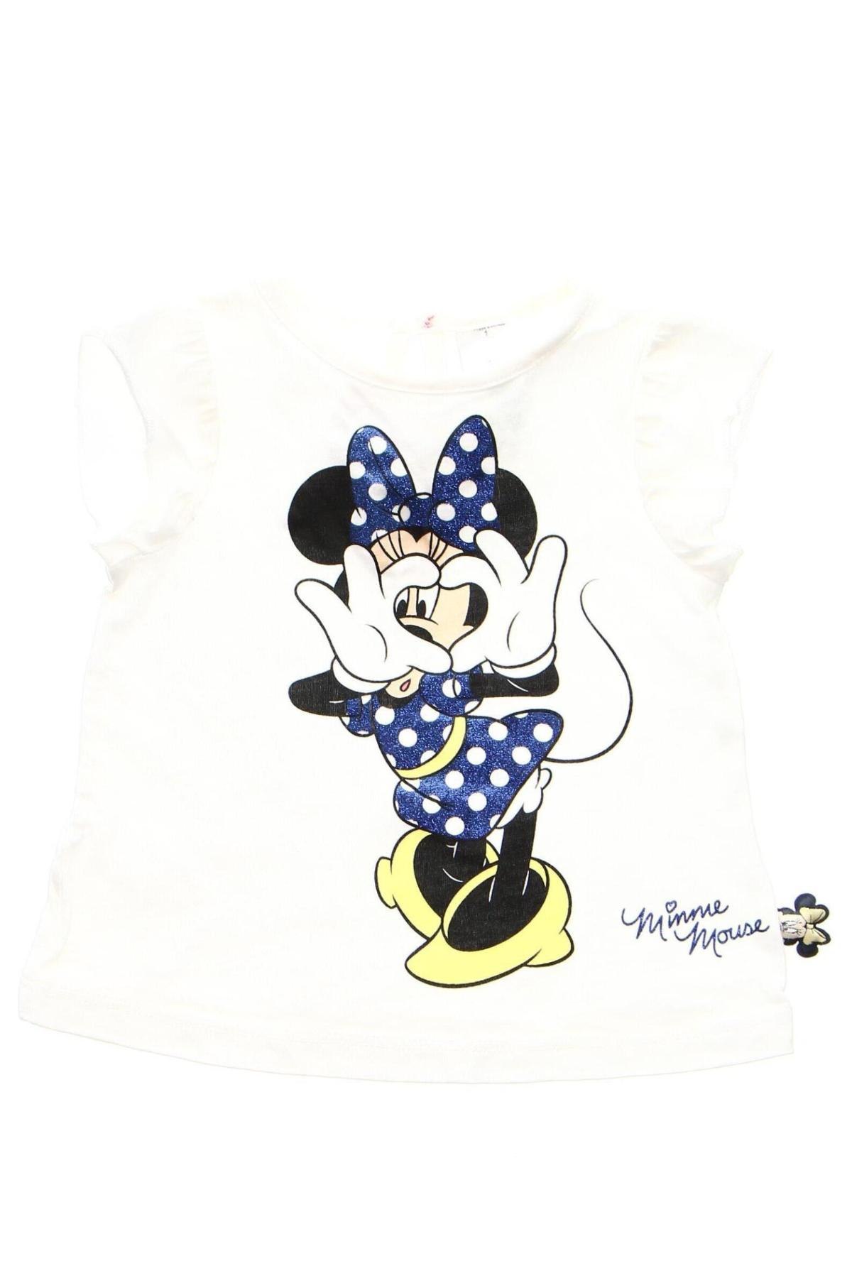 Детска тениска C&A, Размер 6-9m/ 68-74 см, Цвят Бял, Цена 15,68 лв.