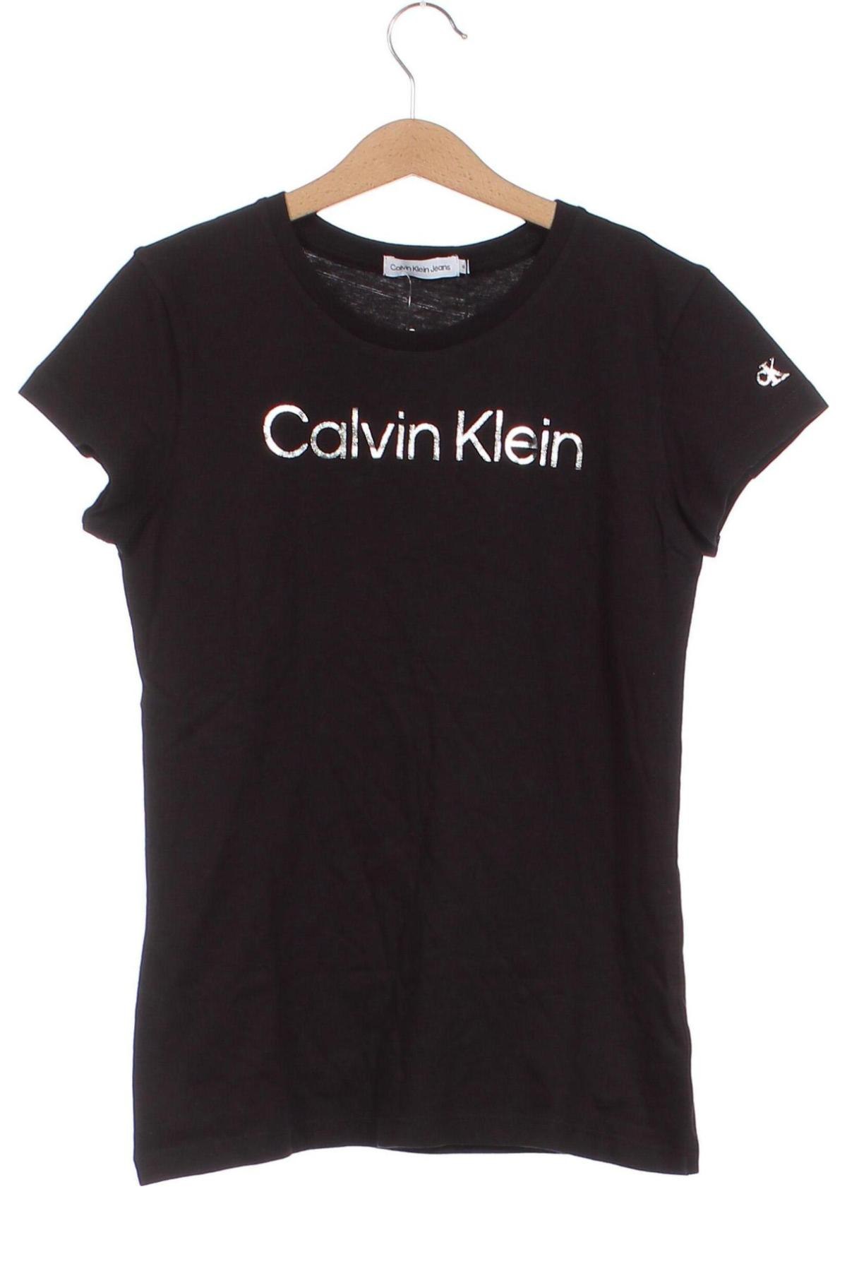 Detské tričko Calvin Klein Jeans, Veľkosť 15-18y/ 170-176 cm, Farba Čierna, Cena  35,57 €