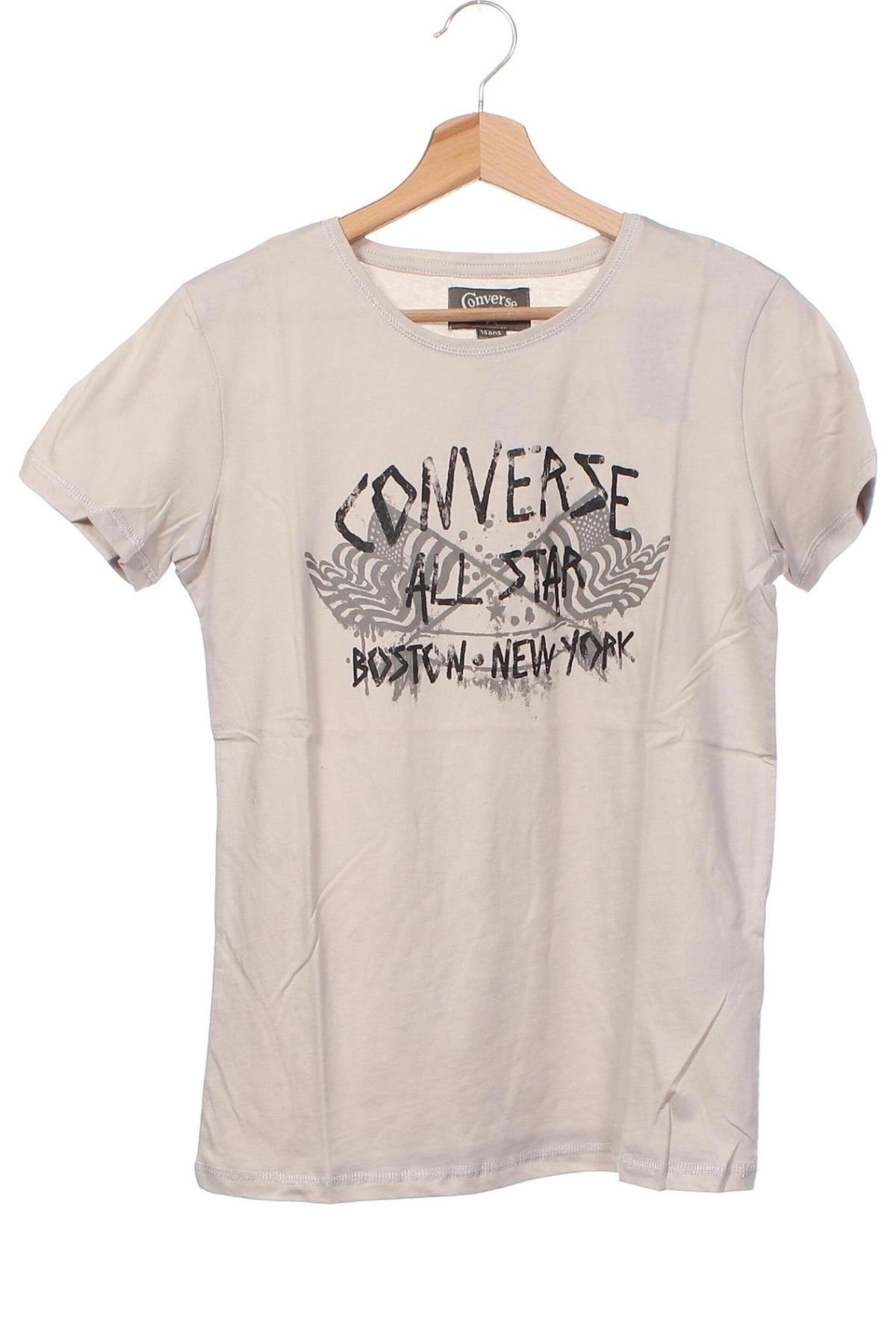 Tricou pentru copii Converse, Mărime 14-15y/ 168-170 cm, Culoare Gri, Preț 155,26 Lei
