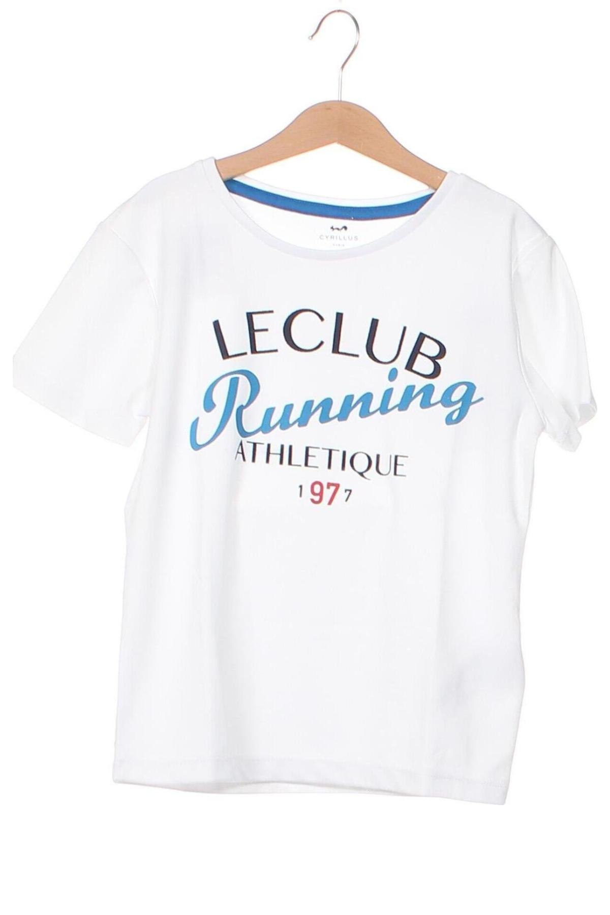 Детска тениска Cyrillus, Размер 7-8y/ 128-134 см, Цвят Бял, Цена 24,96 лв.