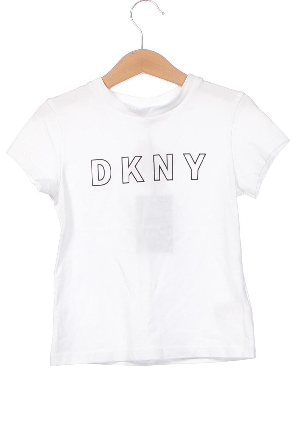 Παιδικό μπλουζάκι DKNY, Μέγεθος 5-6y/ 116-122 εκ., Χρώμα Λευκό, Τιμή 27,74 €