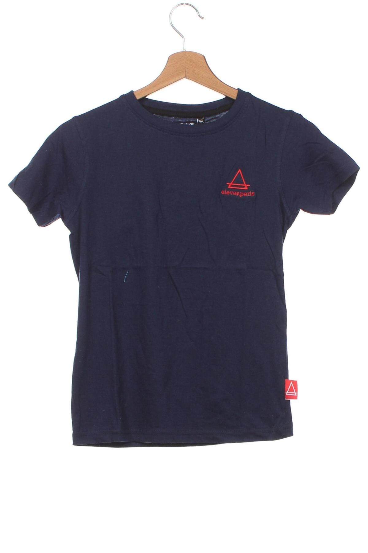 Kinder T-Shirt Eleven Paris, Größe 9-10y/ 140-146 cm, Farbe Blau, Preis 6,08 €