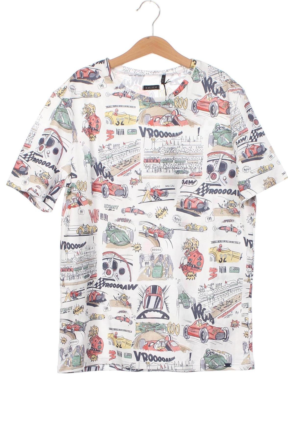 Kinder T-Shirt IKKS, Größe 13-14y/ 164-168 cm, Farbe Weiß, Preis 35,57 €