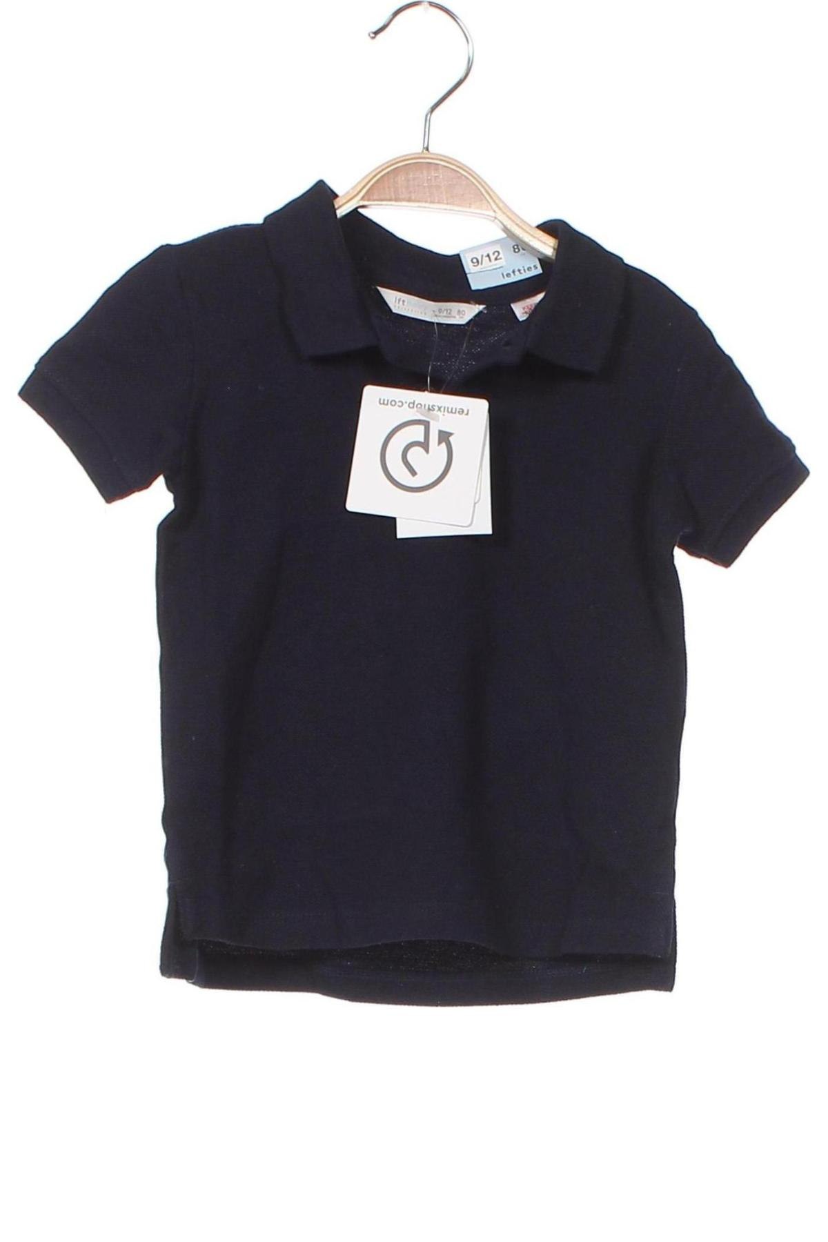 Παιδικό μπλουζάκι Lefties, Μέγεθος 9-12m/ 74-80 εκ., Χρώμα Μπλέ, Τιμή 4,93 €
