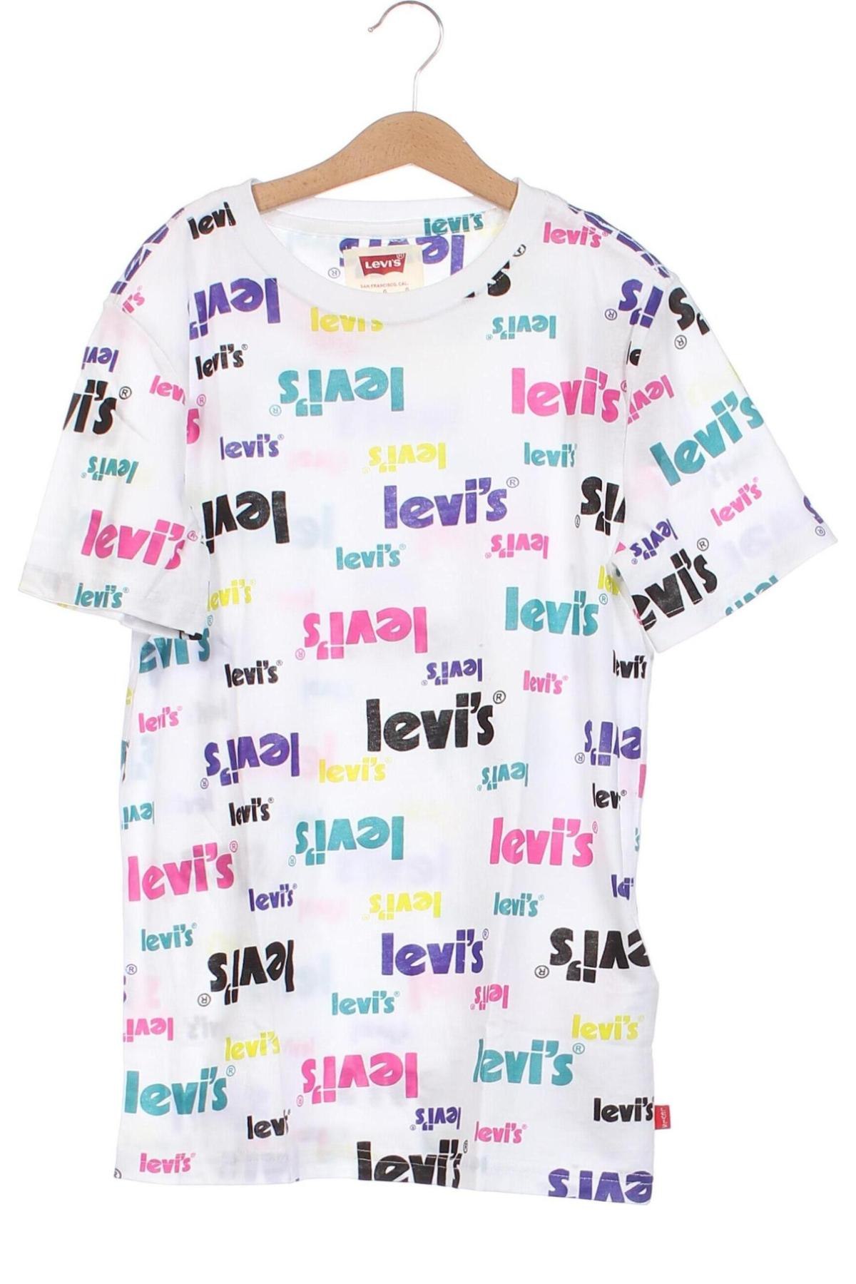 Παιδικό μπλουζάκι Levi's, Μέγεθος 10-11y/ 146-152 εκ., Χρώμα Λευκό, Τιμή 22,81 €