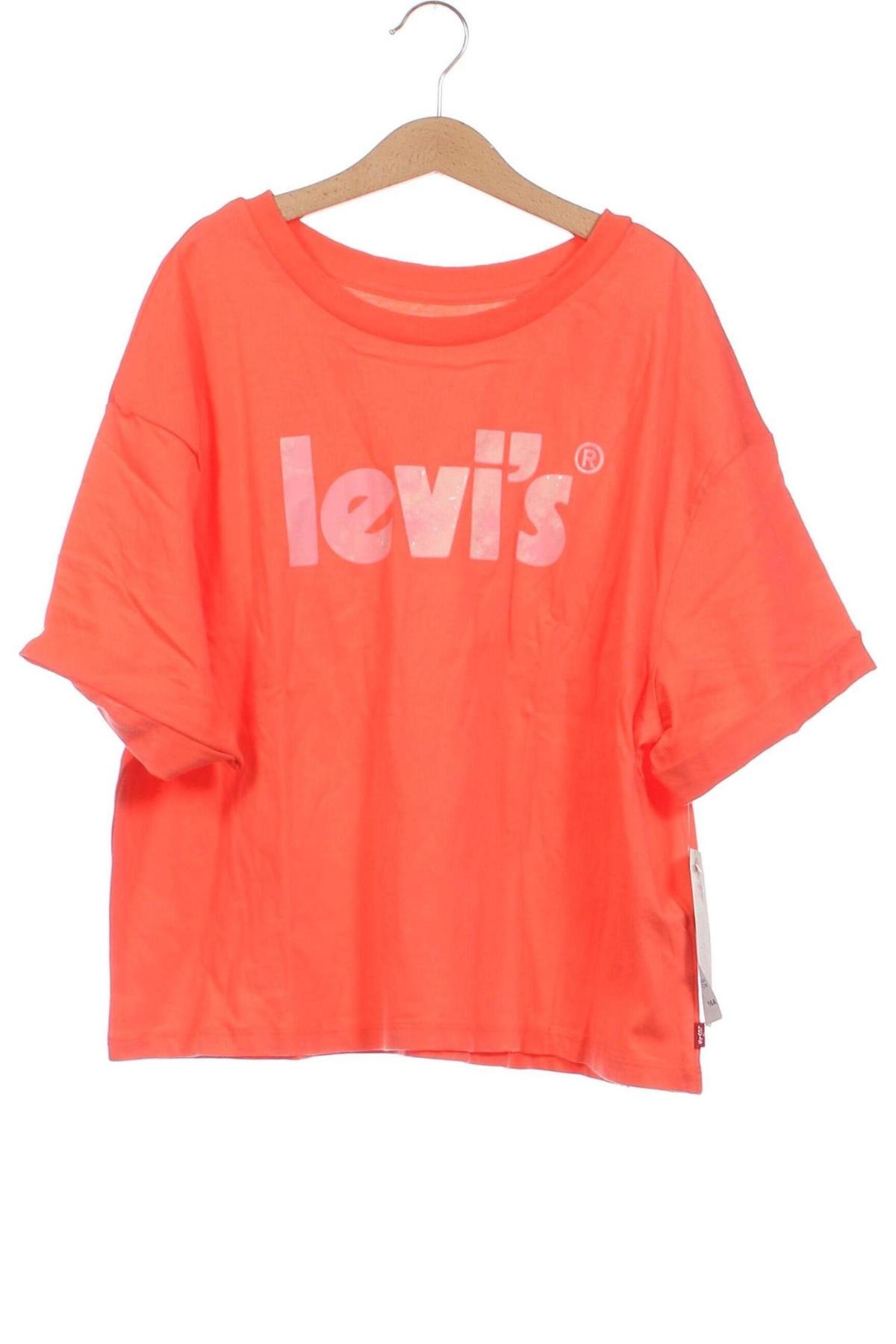Kinder T-Shirt Levi's, Größe 13-14y/ 164-168 cm, Farbe Rosa, Preis 17,03 €