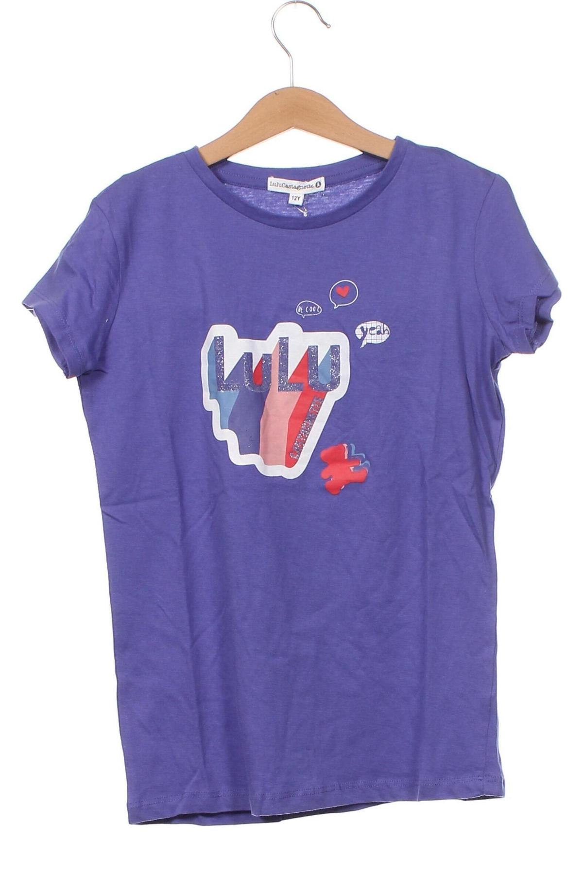 Παιδικό μπλουζάκι LuluCastagnette, Μέγεθος 11-12y/ 152-158 εκ., Χρώμα Μπλέ, Τιμή 17,53 €