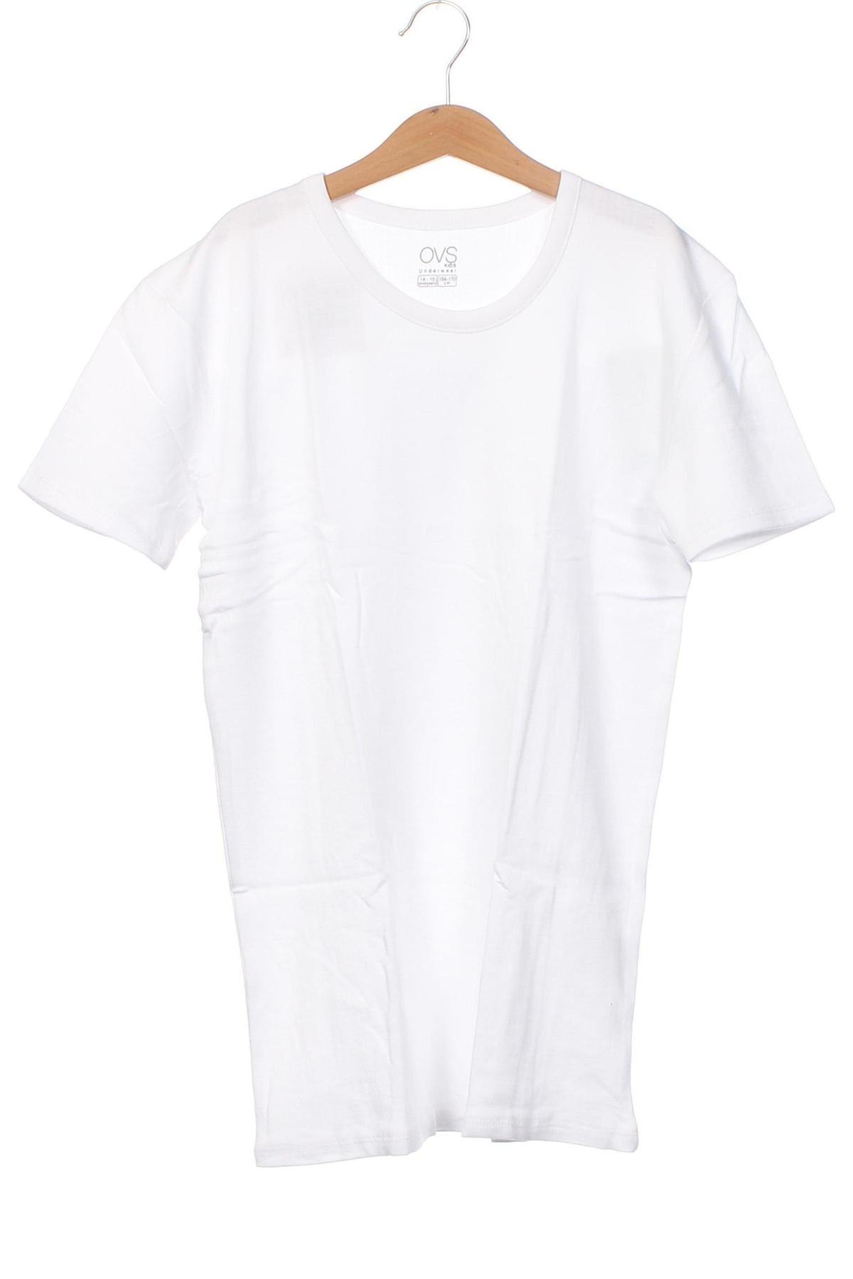 Tricou pentru copii Oviesse, Mărime 14-15y/ 168-170 cm, Culoare Alb, Preț 68,42 Lei
