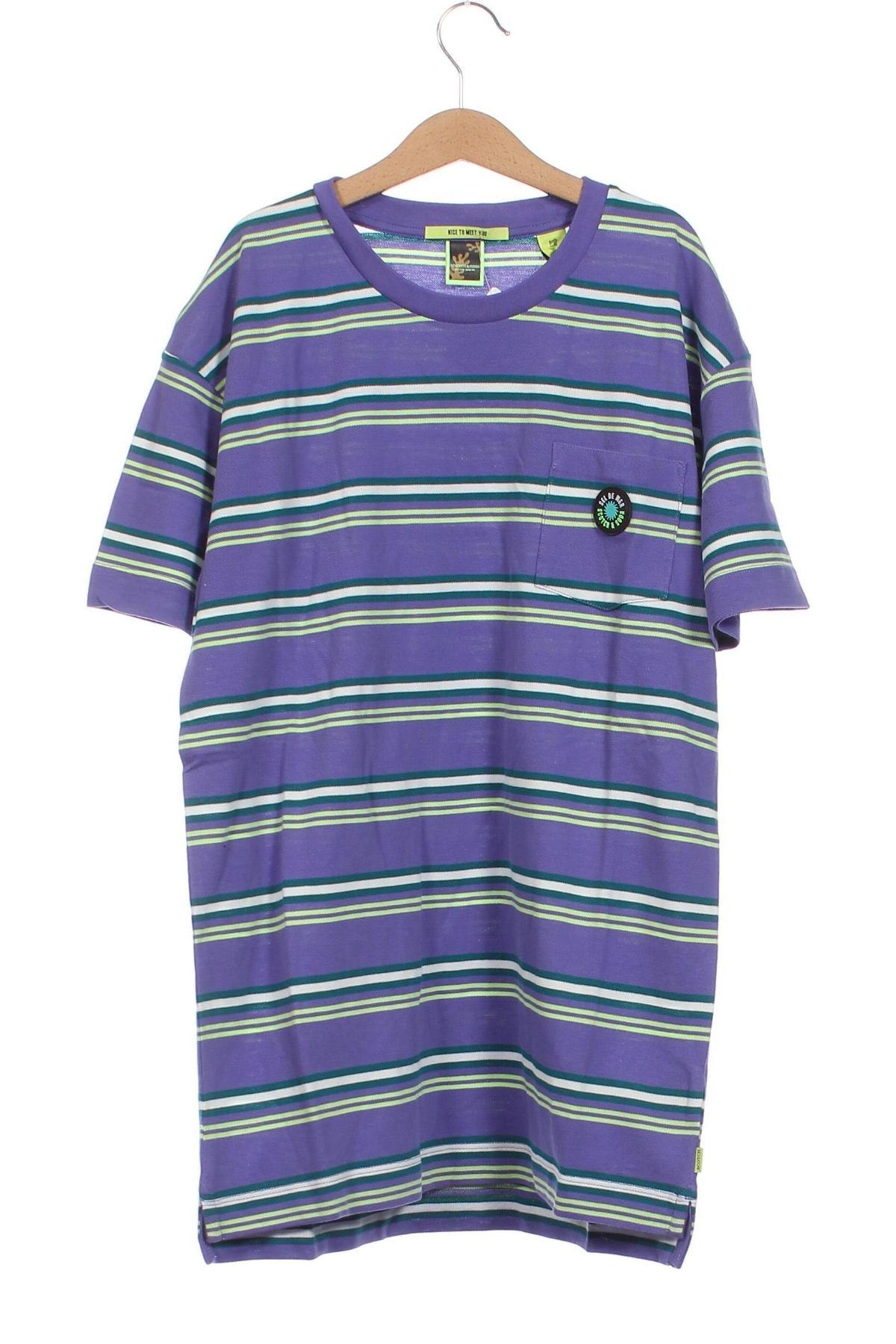 Kinder T-Shirt Scotch Shrunk, Größe 15-18y/ 170-176 cm, Farbe Lila, Preis 35,57 €