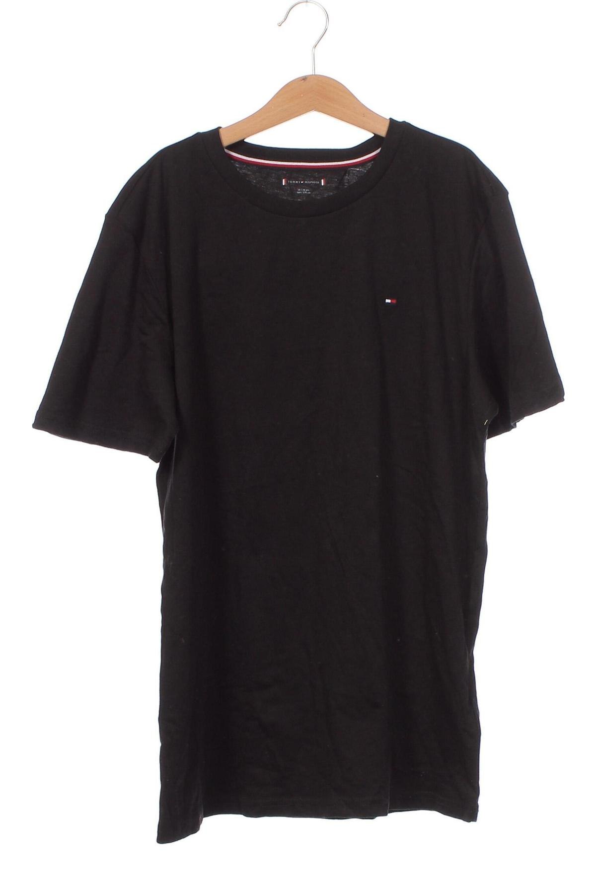 Kinder T-Shirt Tommy Hilfiger, Größe 15-18y/ 170-176 cm, Farbe Schwarz, Preis 32,99 €